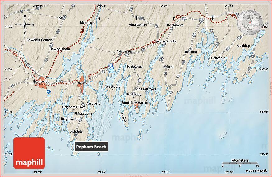 823 Popham Road, Phippsburg, ME, 04562