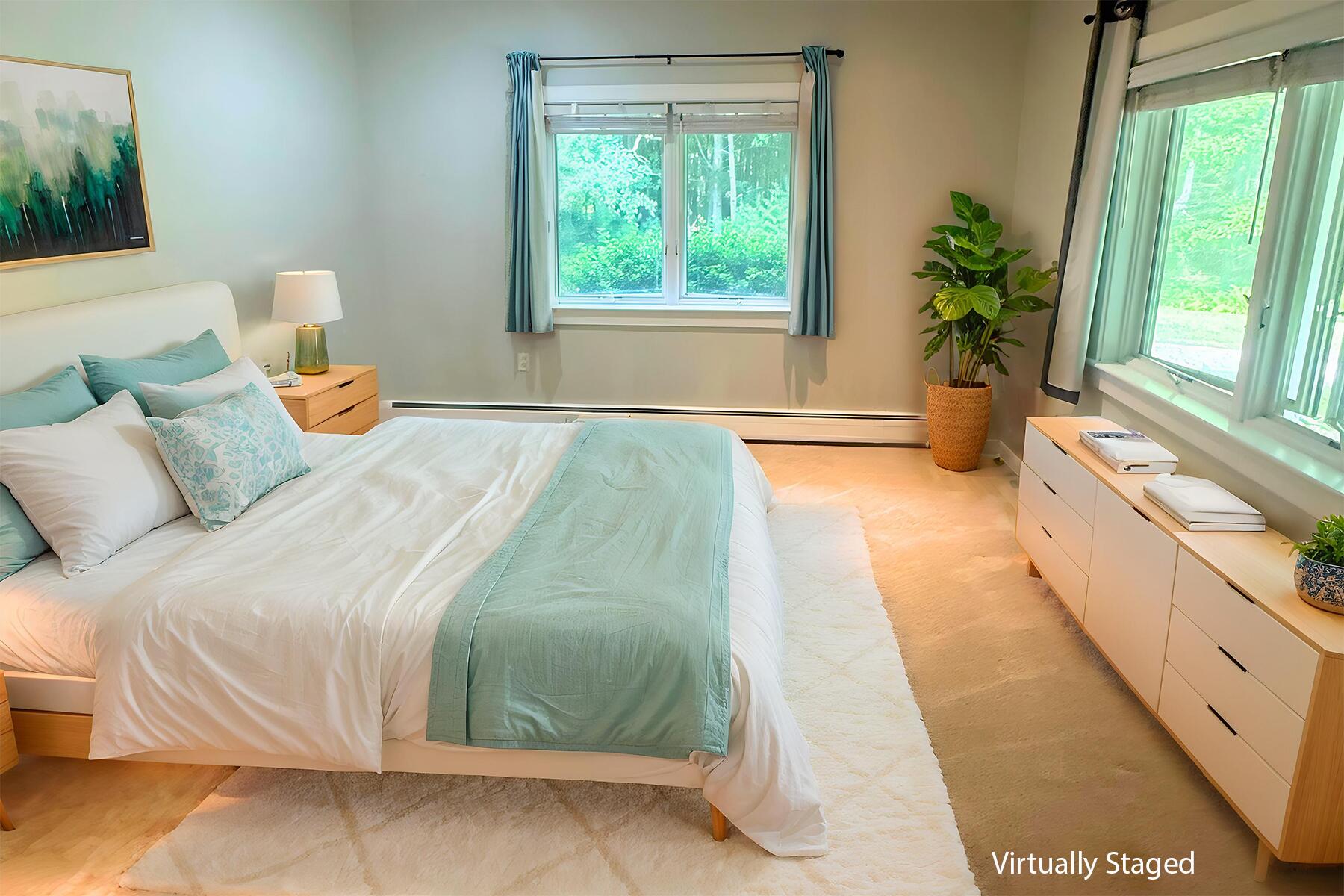 Primary Bed Staged