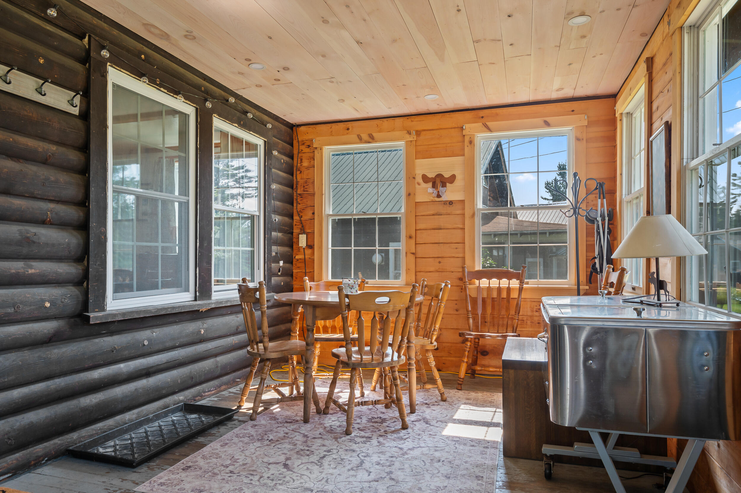 enclosed front porch