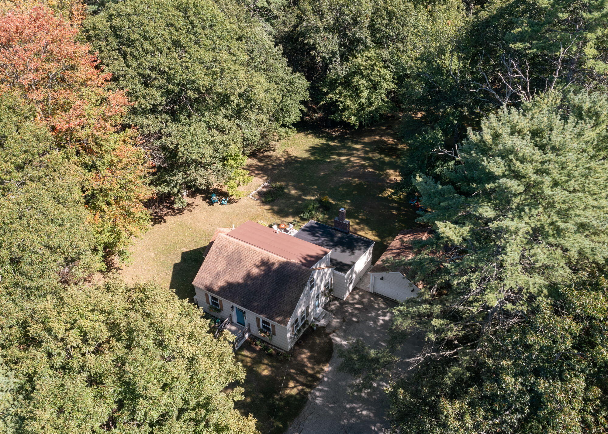 303 Middle Road, Falmouth, ME 04105 Aerial View