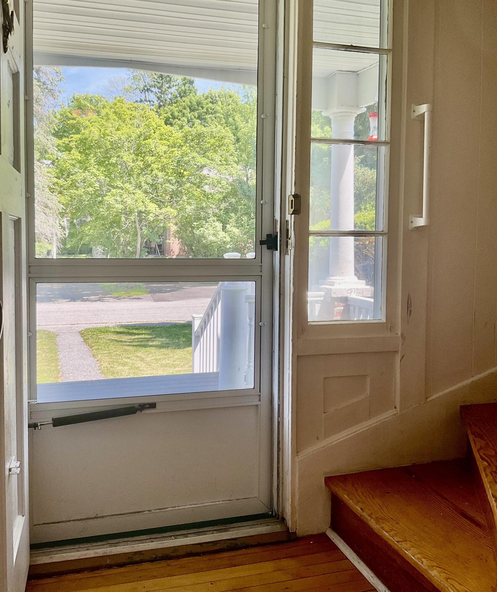 SIDE LITES SURROUNDING ENTRY DOOR