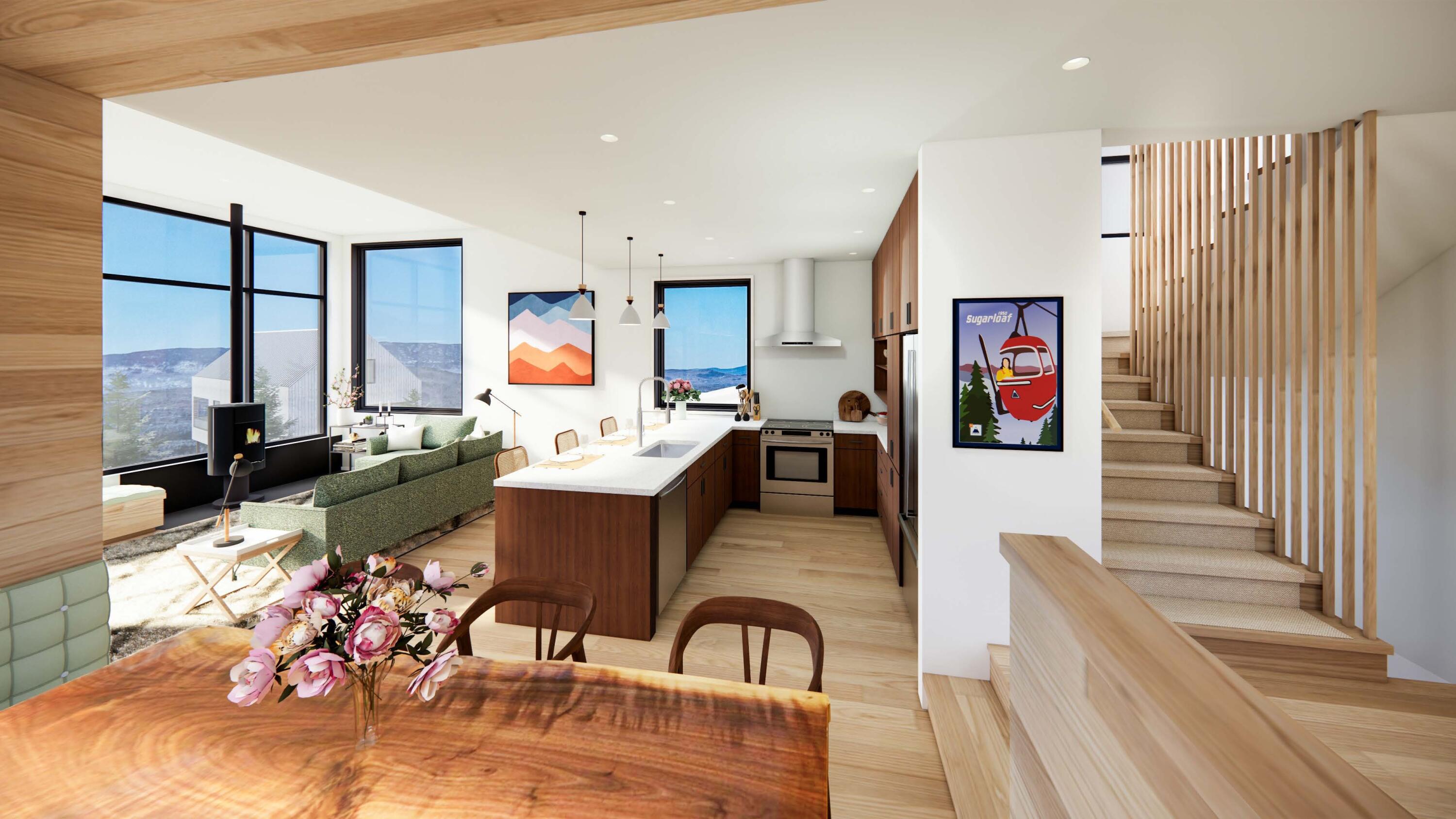 4 Snowcross Lane UNIT 4, Carrabassett Valley, ME, 04947