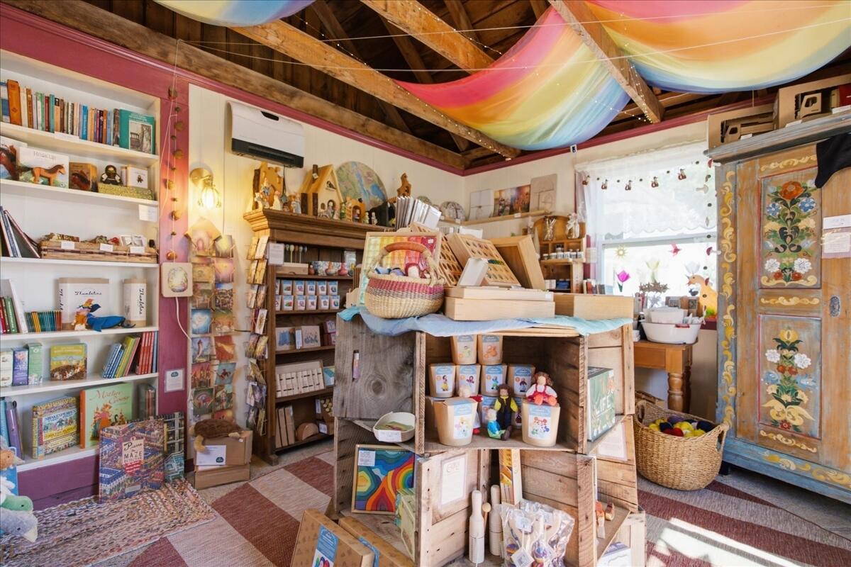 Interior of shop - The Nestling Company