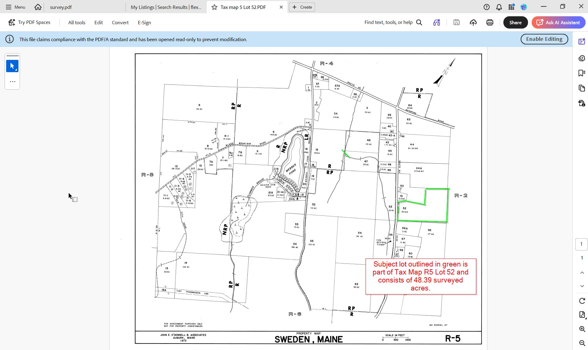 L52 Bridgton Road, Sweden, ME, 04040