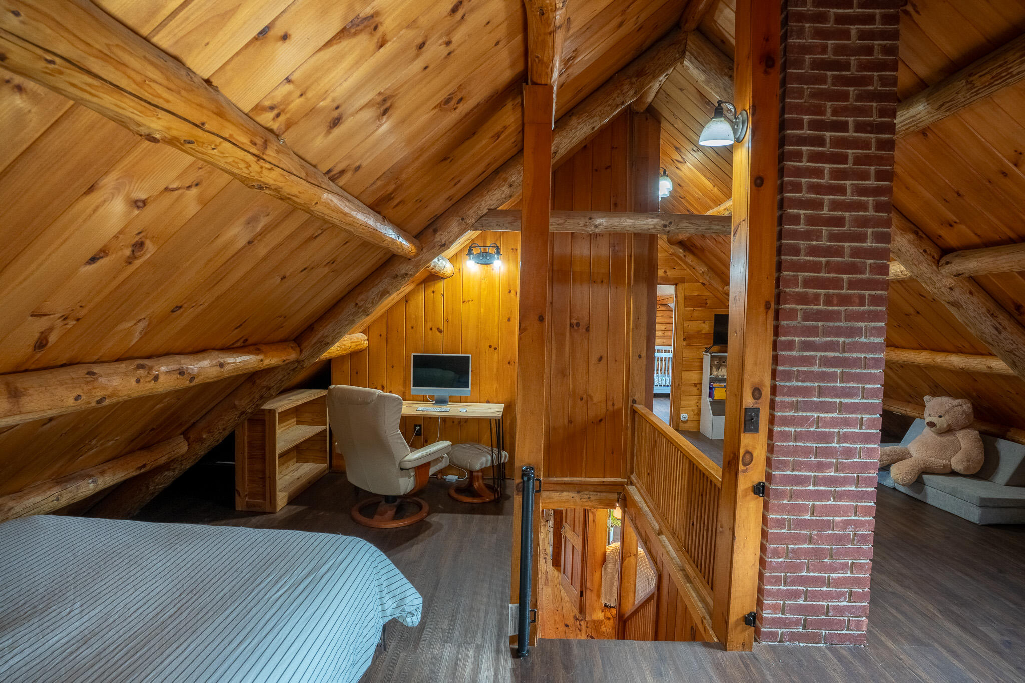 56 Merrill Corner Road, Brownfield, ME 04010 Upstairs hall/extra space