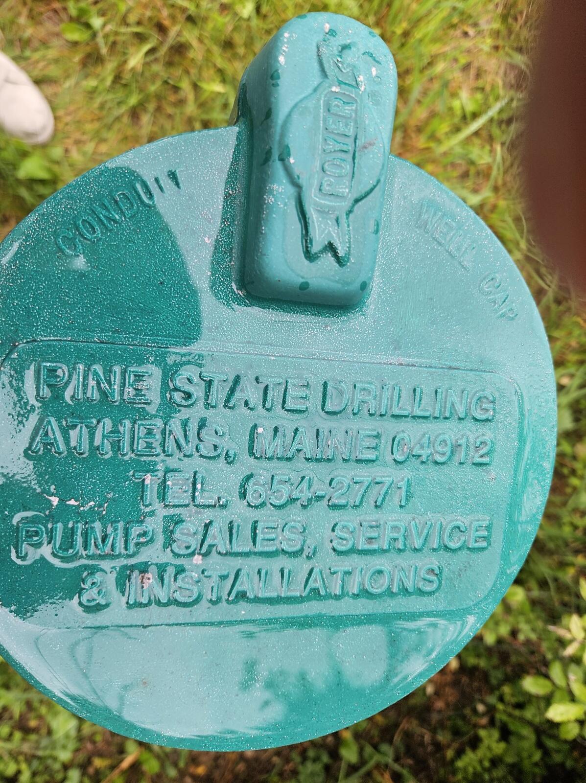 Drilled well
