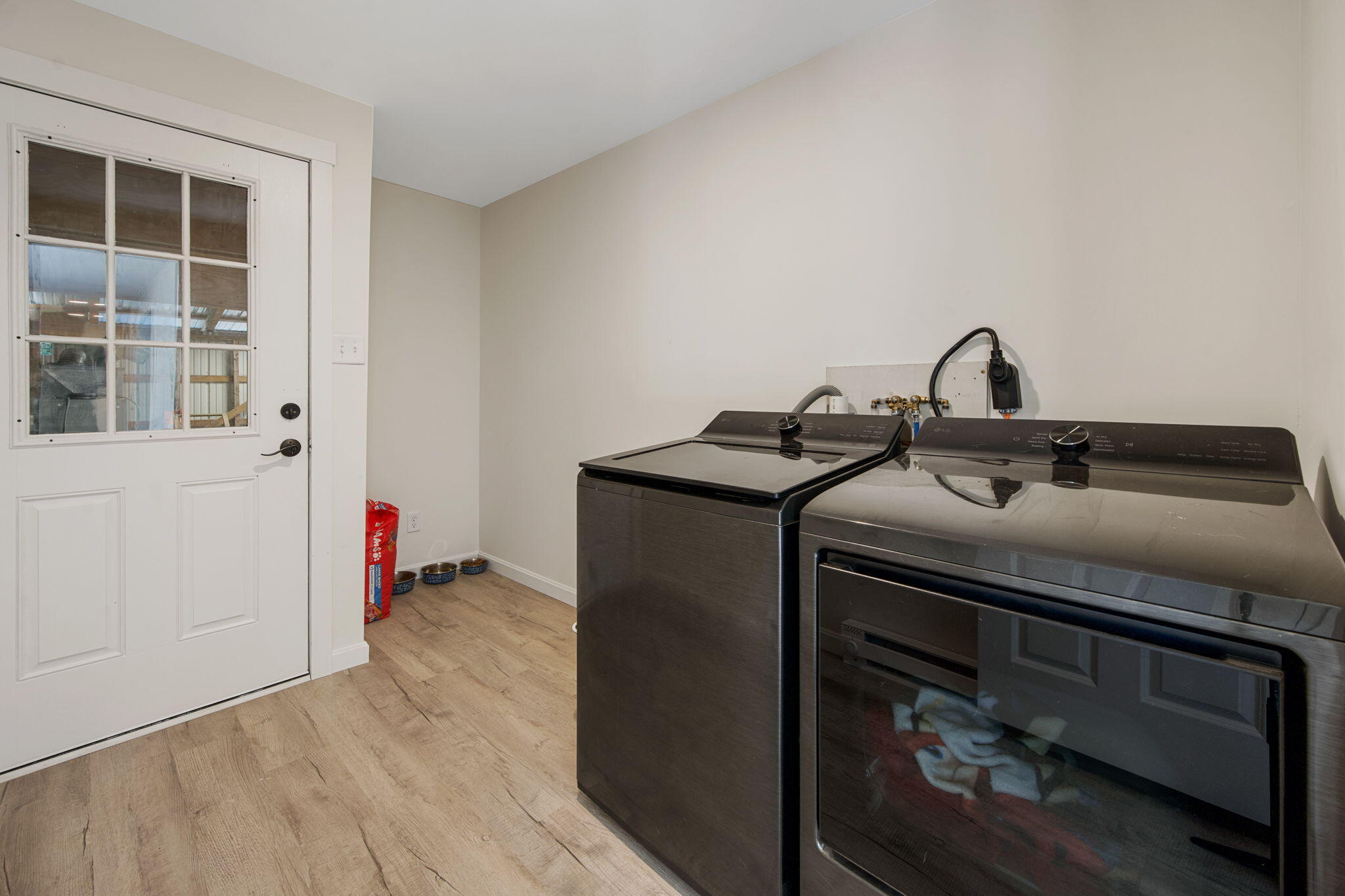 Laundry Room with Access to Garage
