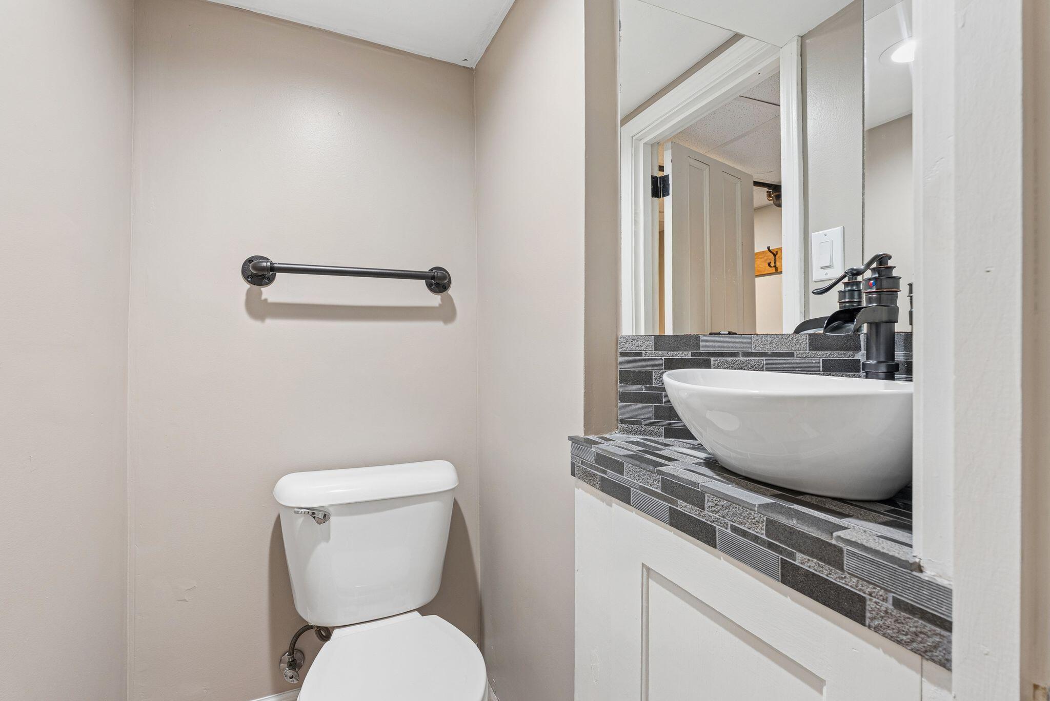 43 Pennsylvania Avenue, South Portland, ME 04106 A convenient small half bath in the basement.