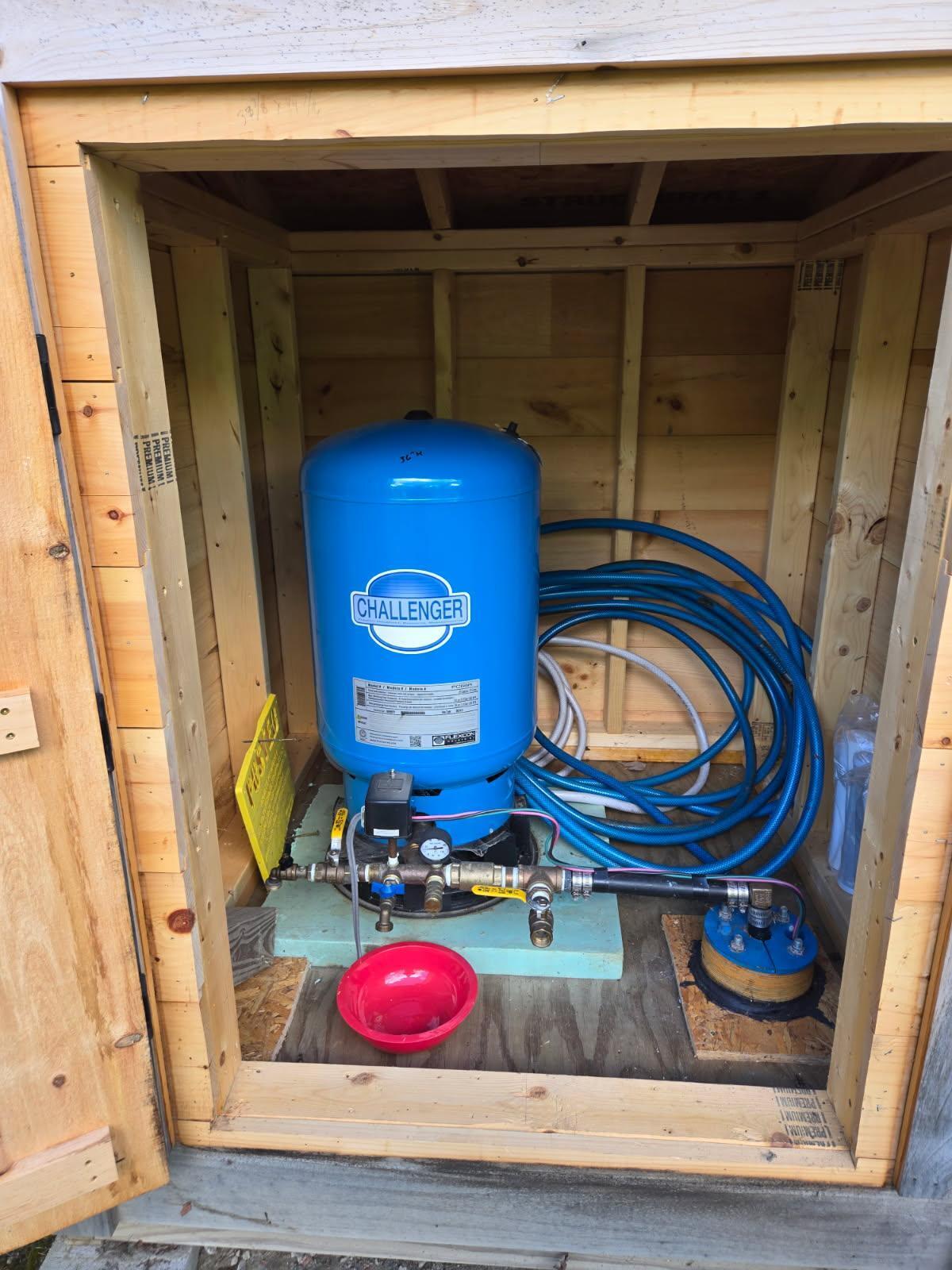 22 Monument Road, Abbot, ME 04406 Pressure Tank