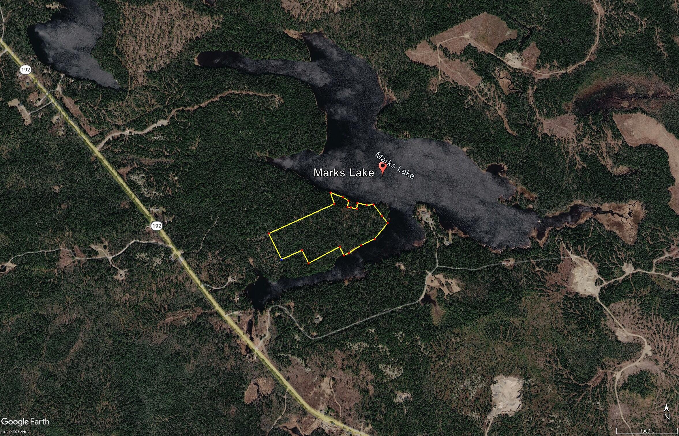 off Northfield Road, Marshfield, ME 04654 markslakeaerial