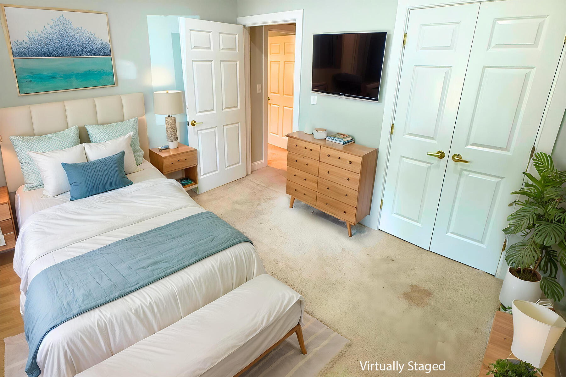 Bedroom 2 Staged