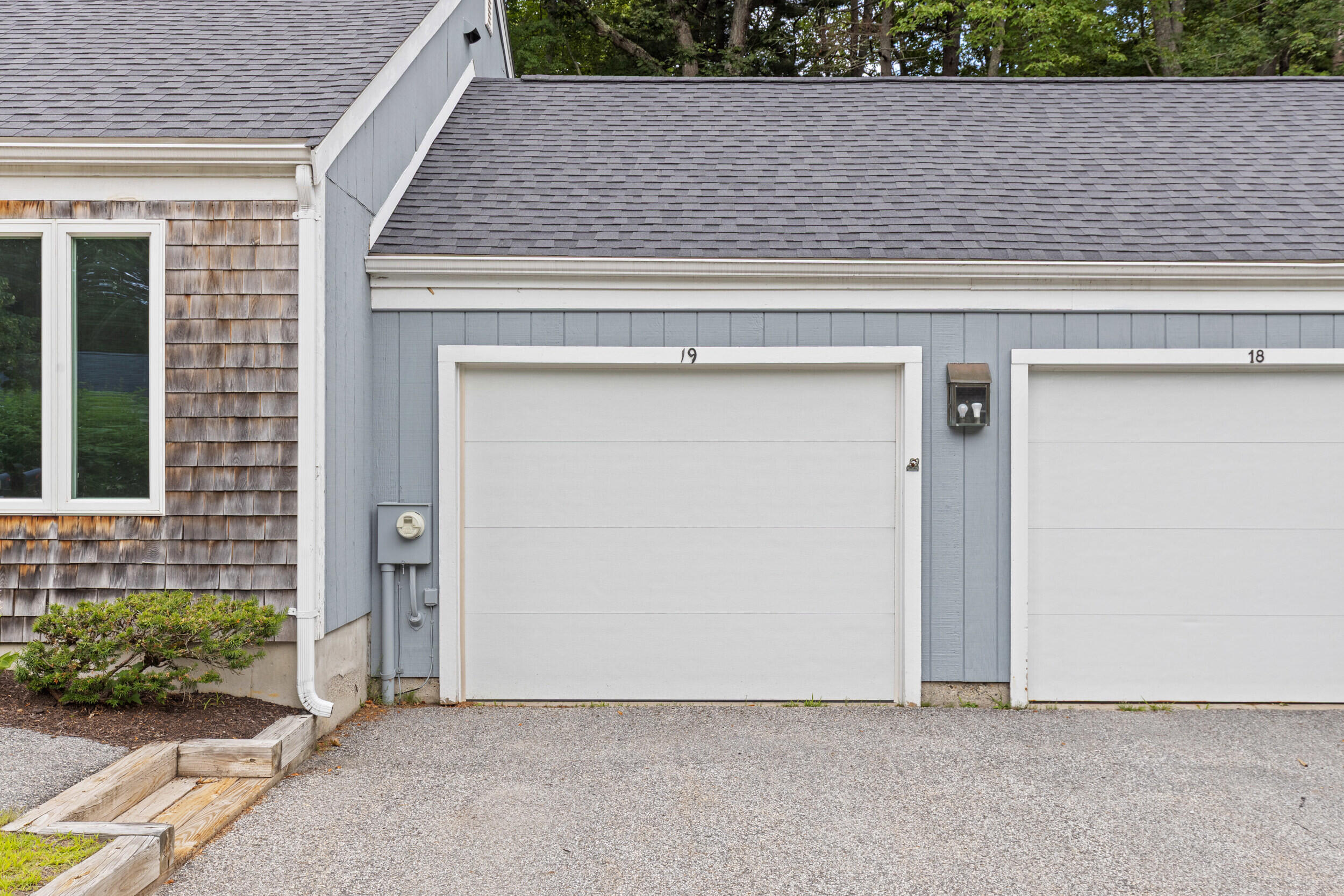 19 Stratton Road, #19, Scarborough, ME 04074 One car garage (left
