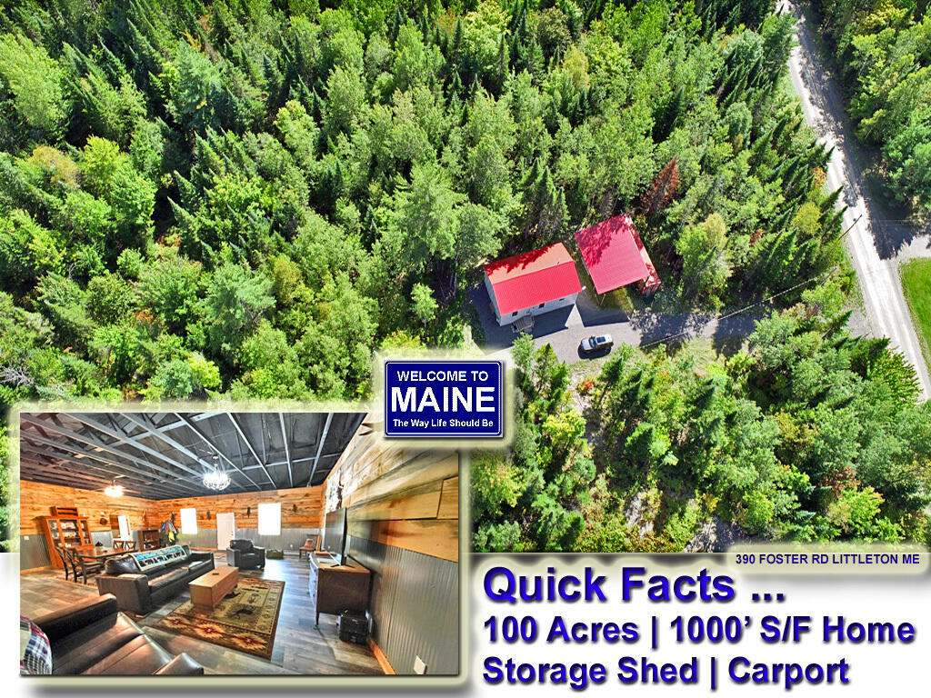 Photo of 390 Foster Road Littleton ME 04730