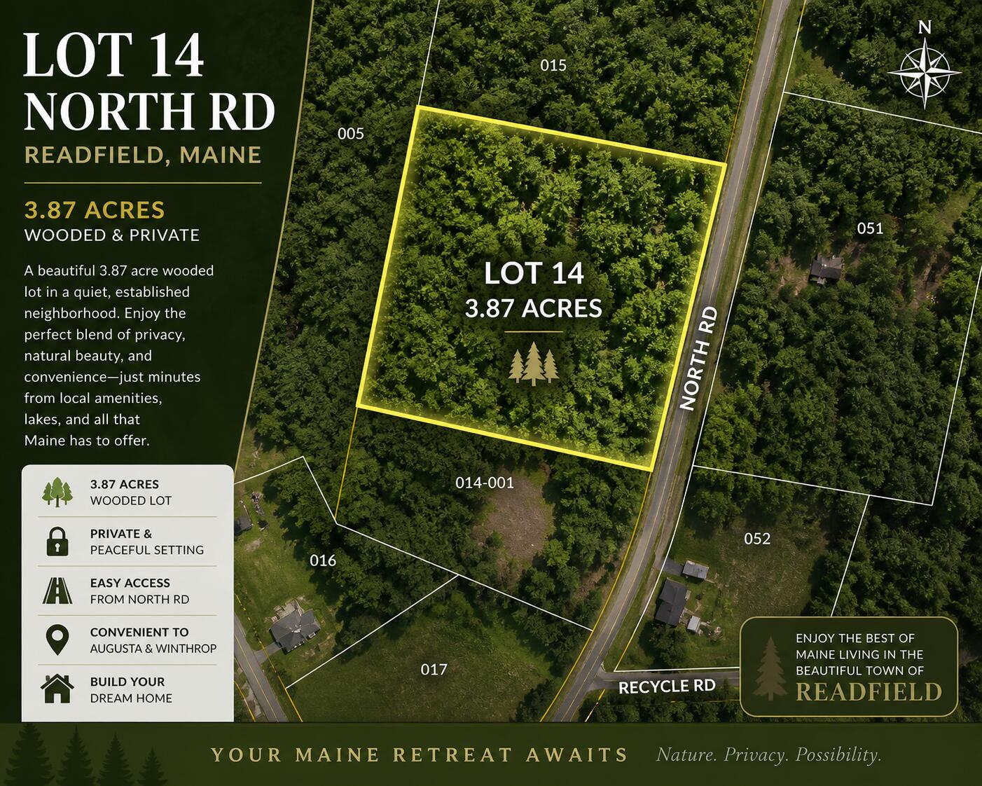 59 Beech Lane, Whitefield, ME, 04353
