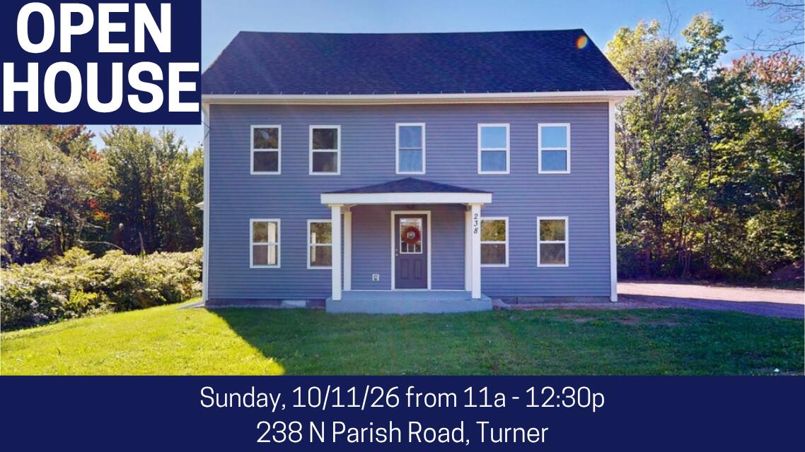 Property photo for 238 N Parish Road, Turner, ME