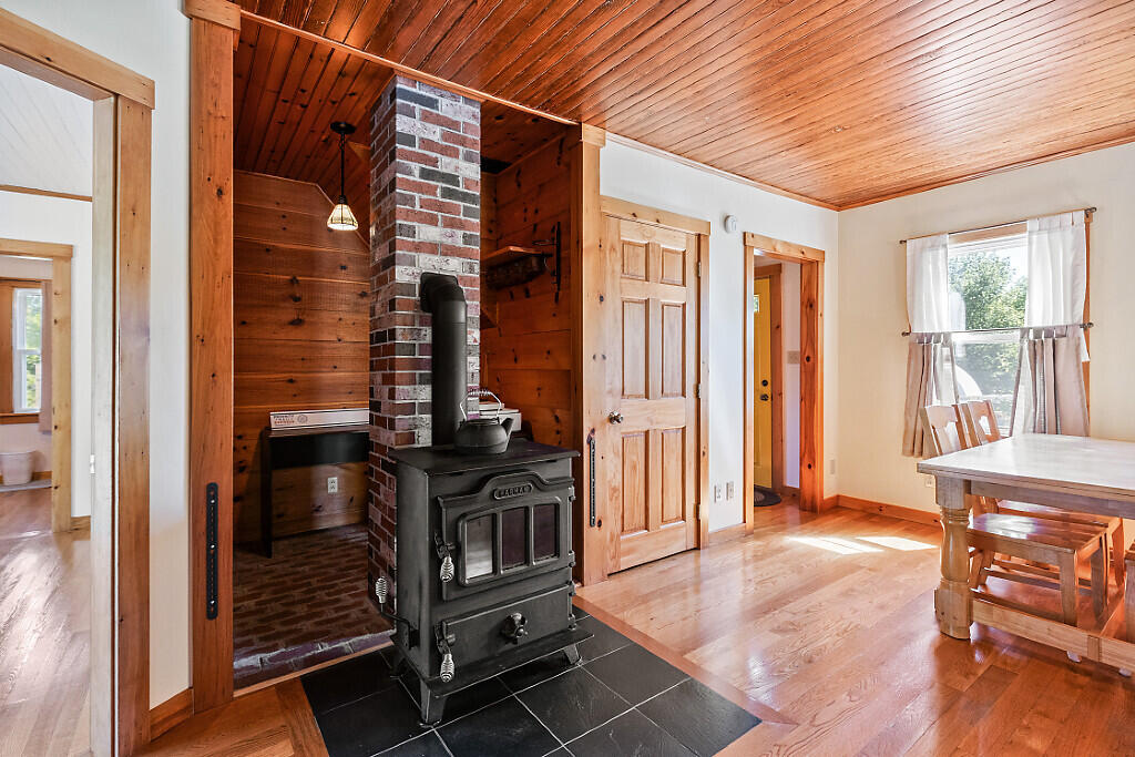 Coal Stove and Dining