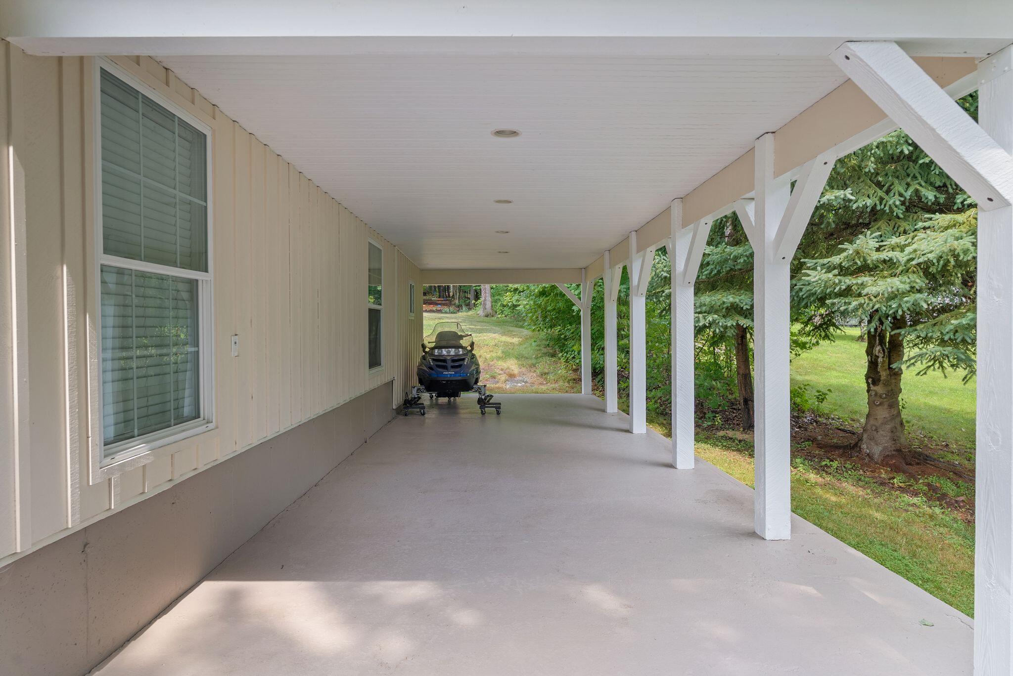 Covered Carport/Storage