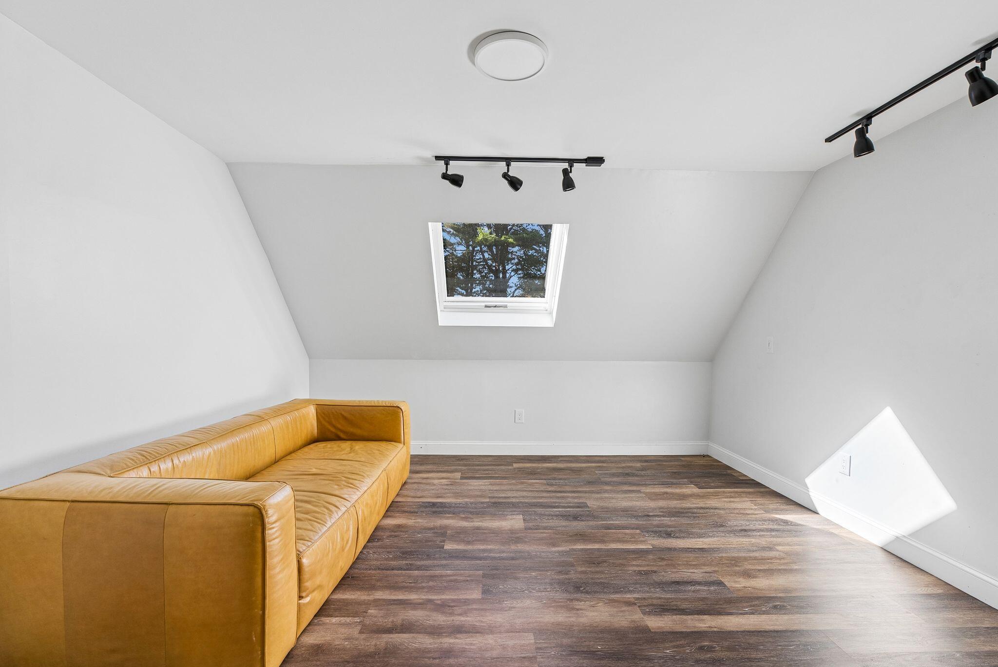 48 W Kidder Street, Portland, ME 04103 Finished above garage living room