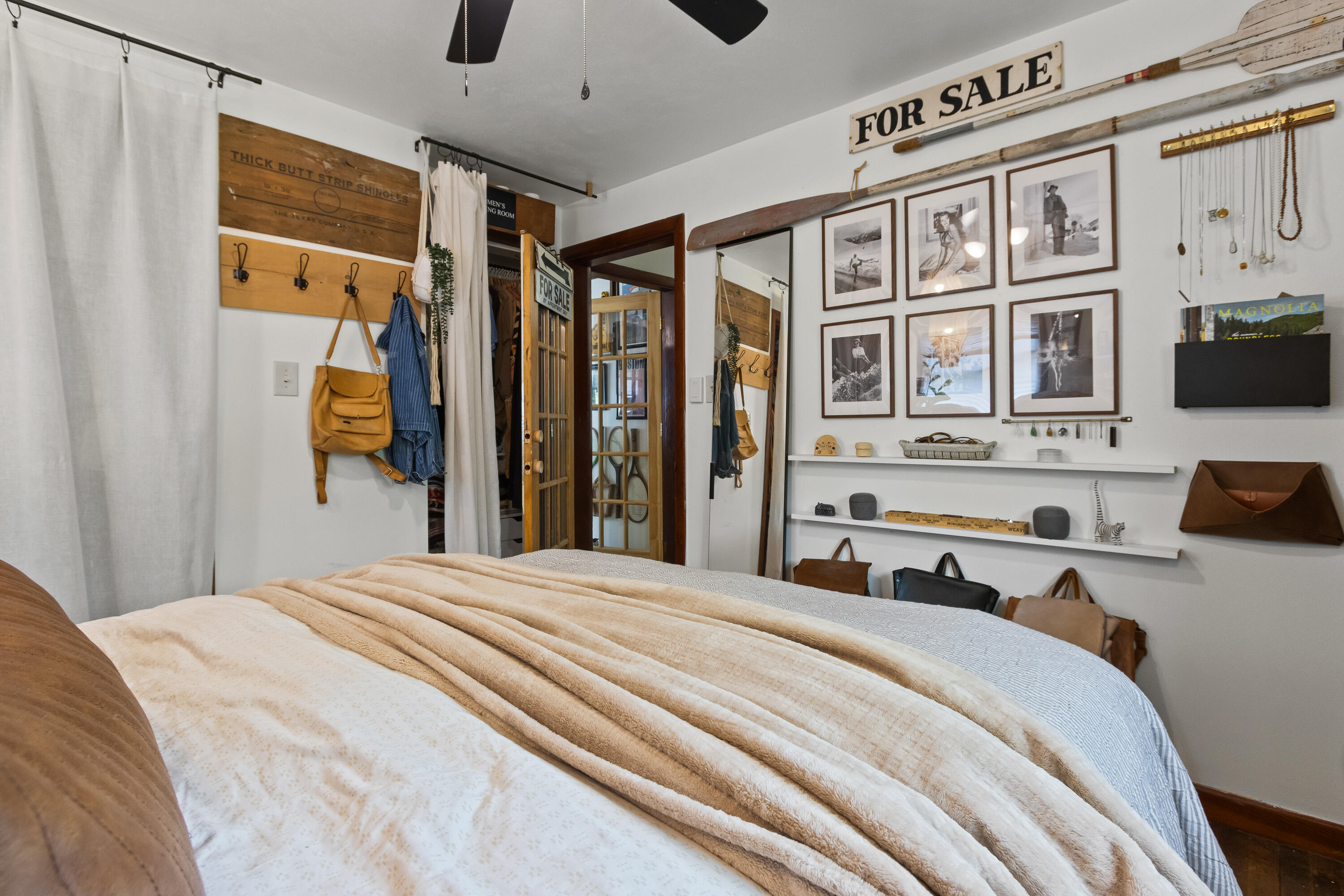 Primary Bedroom, has 2 closets