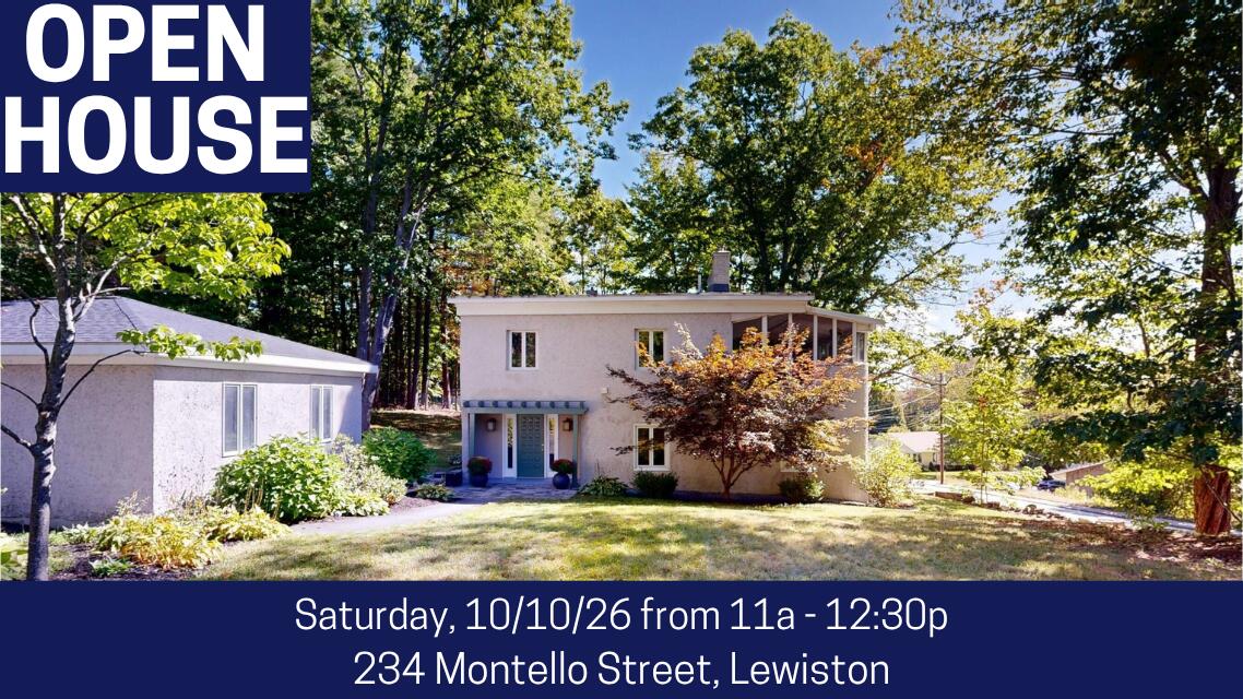 234 Montello Street, Lewiston, ME 04240 Open House for MLS