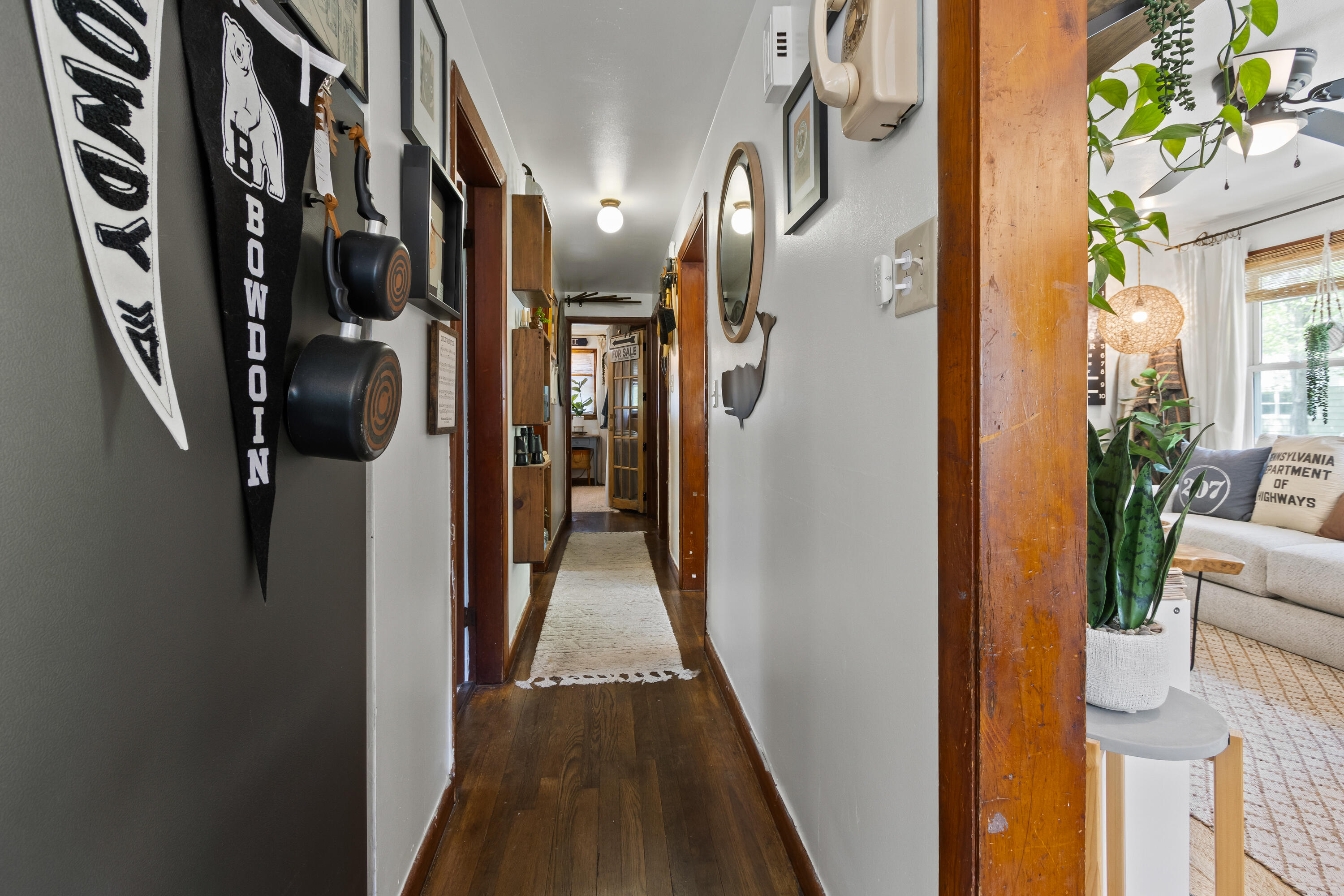 Hallway from Kitchen