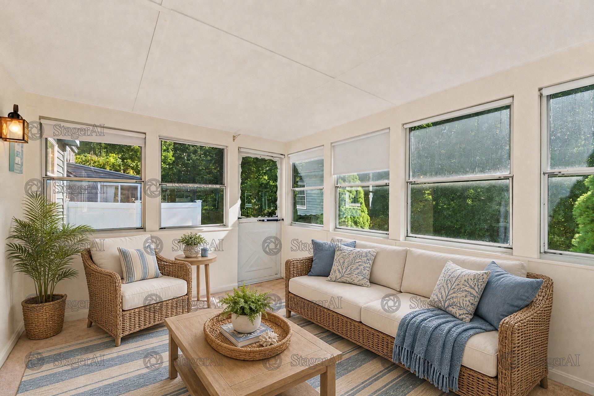 97 Flintlock Village Road, #2, Wells, ME 04090 Sunroom- Virtually Staged