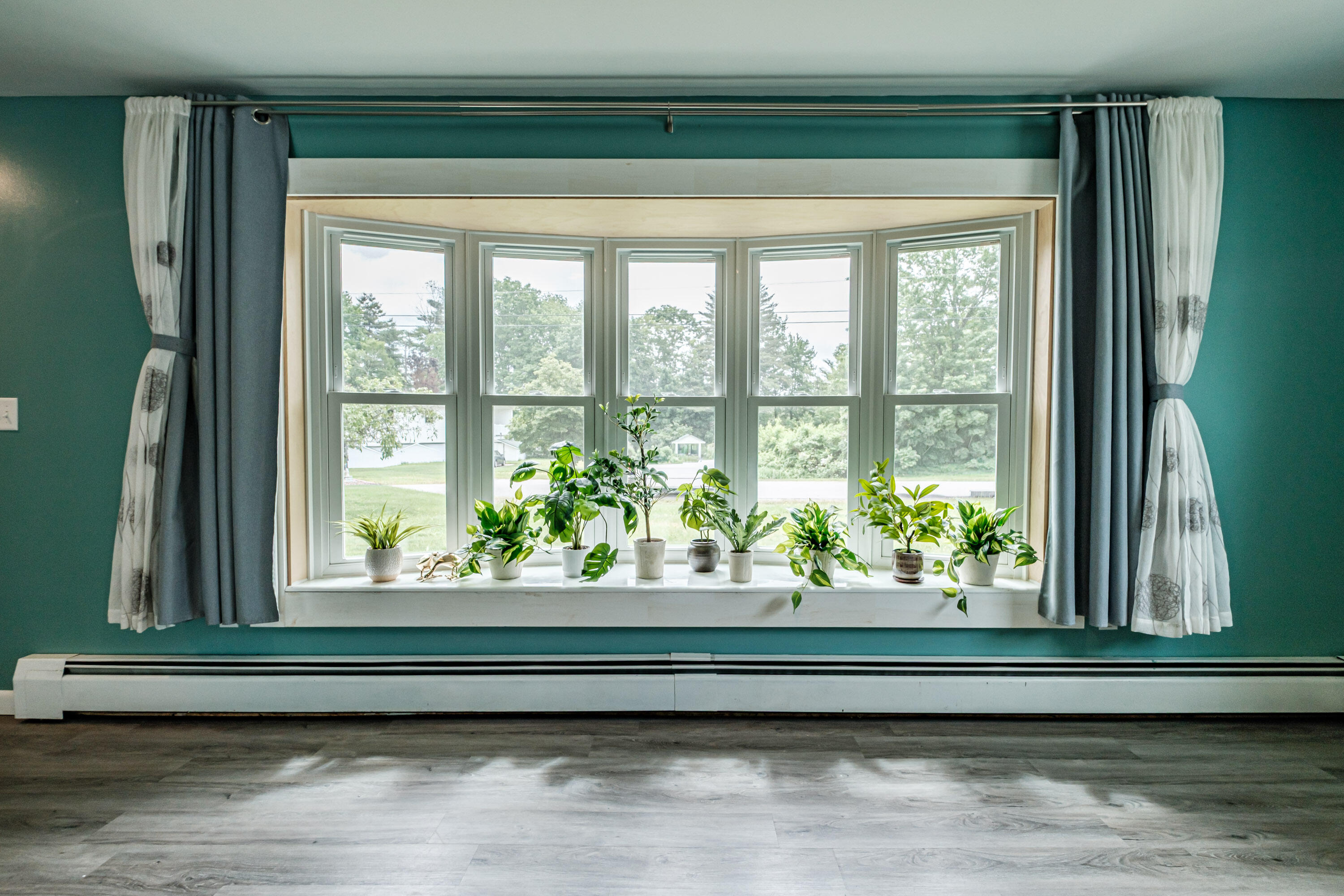 Recently replaced windows.