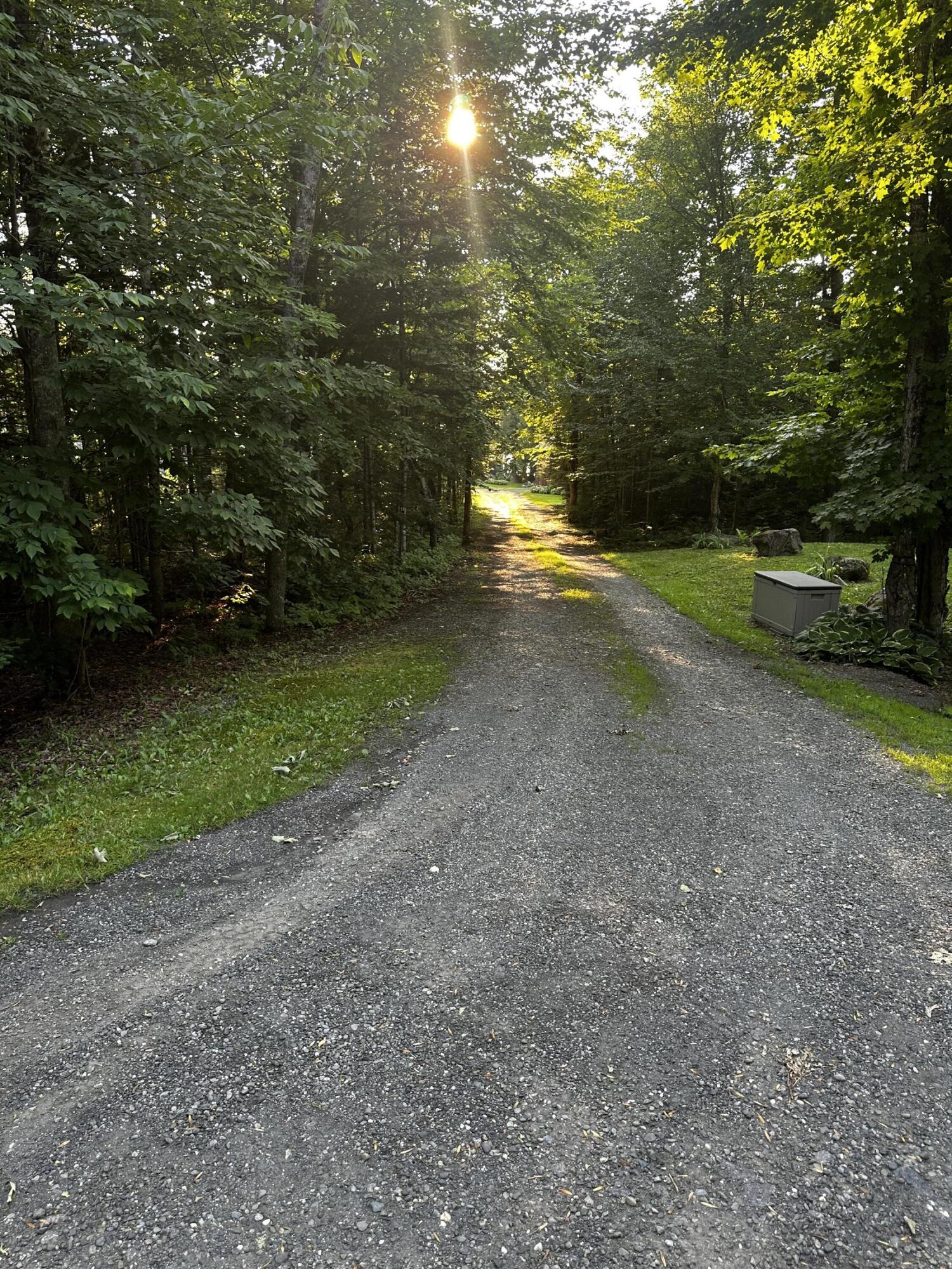 531 E Cottage Road, Portage Lake, ME 04768 531 driveway