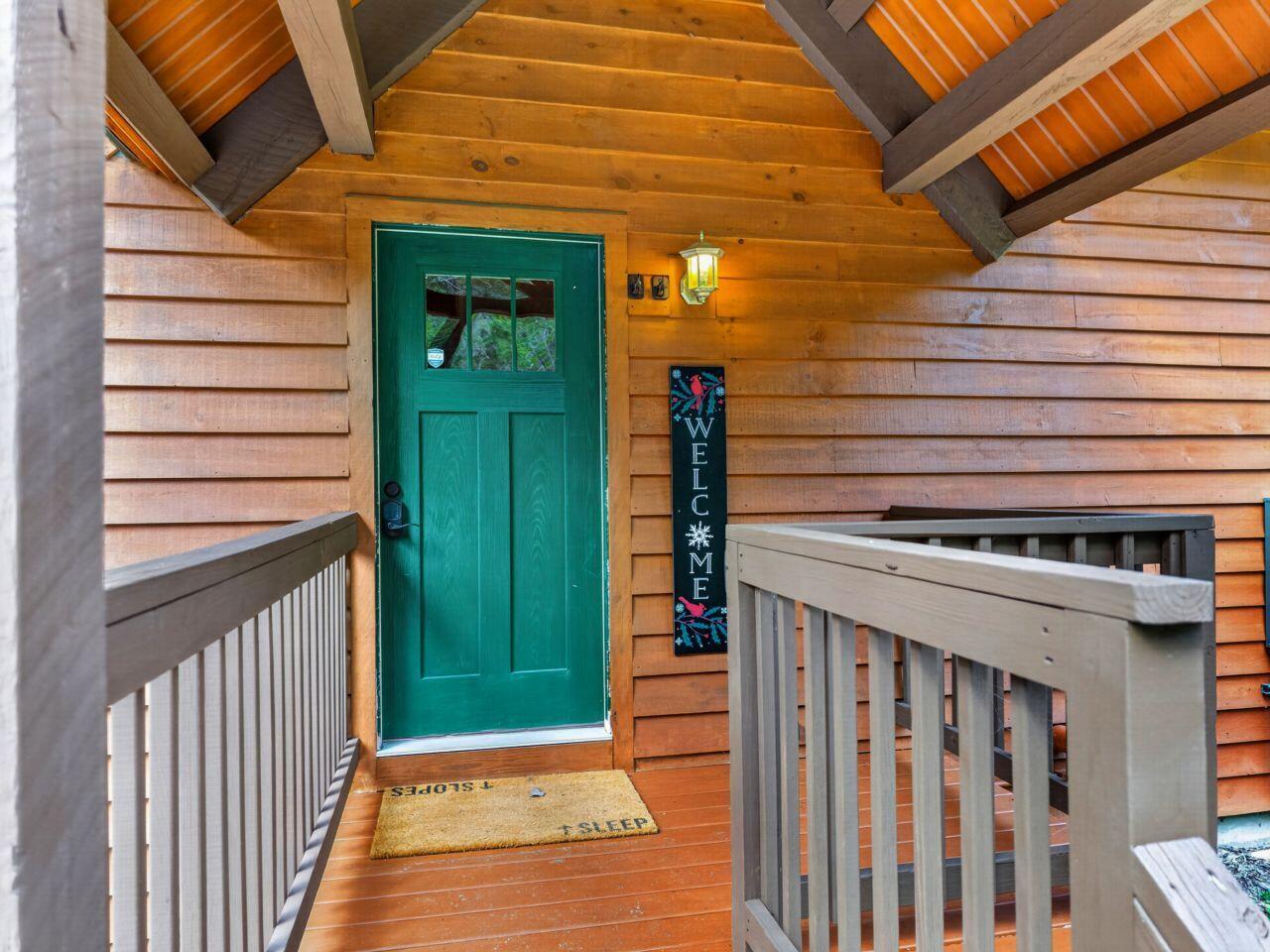 2016 Brook Falls Road, Carrabassett Valley, ME 04947 Front Door