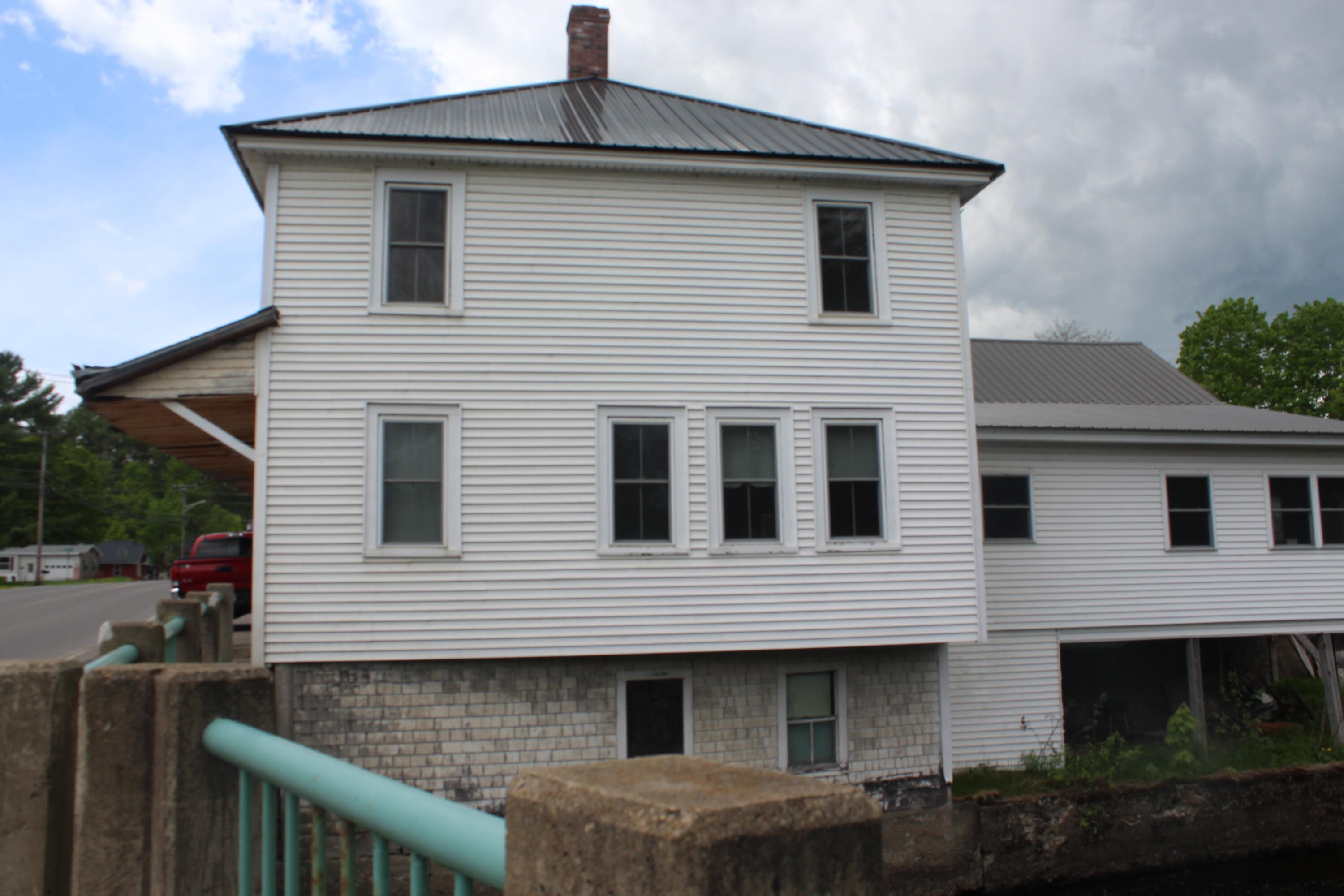 side of building