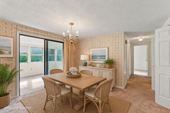 97 Flintlock Village Road, #2, Wells, ME 04090 Dining to Sunroom- Virtually Staged