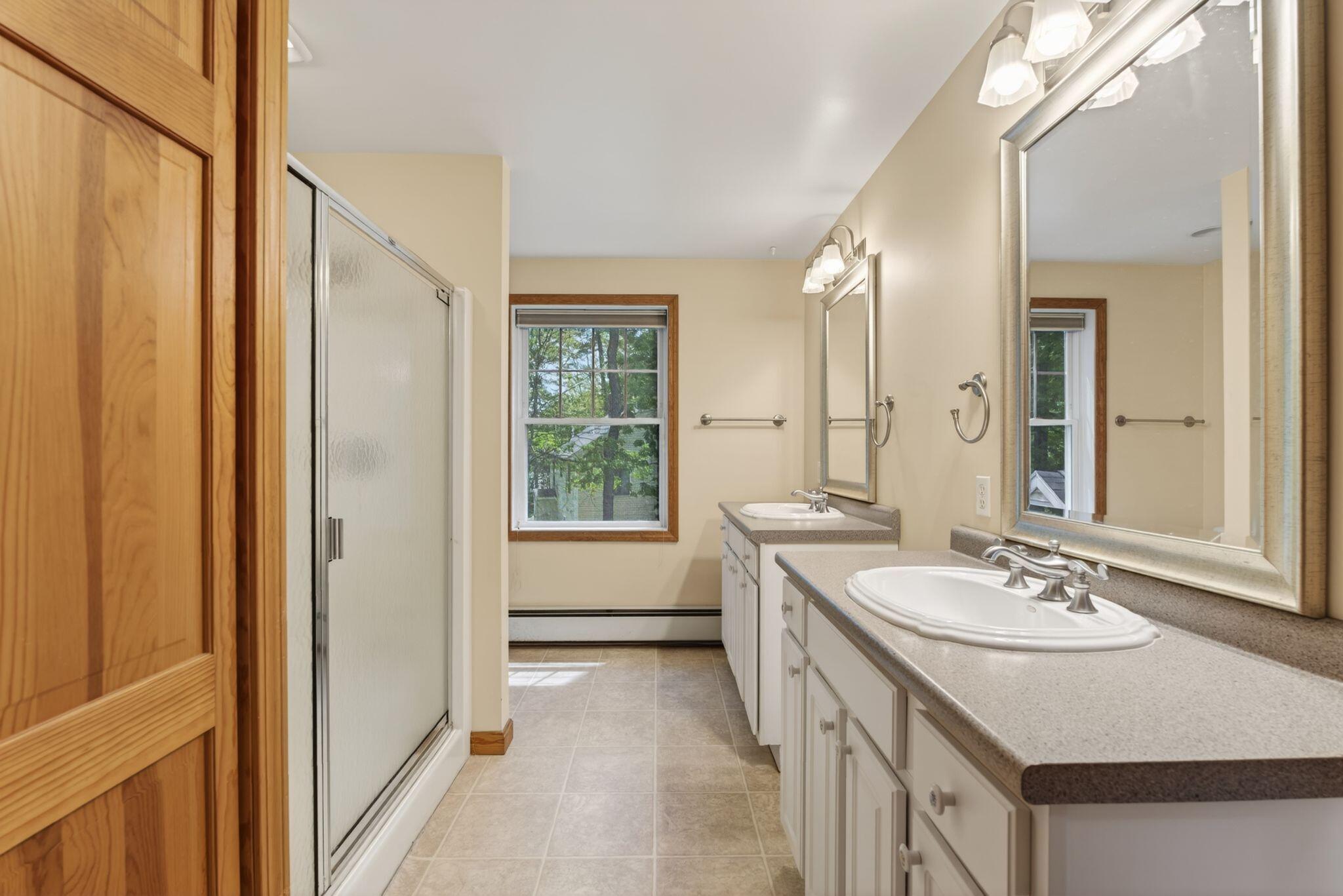 35 Spear Avenue, Windham, ME 04062 Full bath with laundry & double vanities