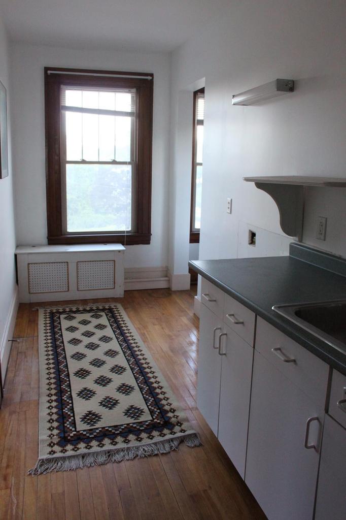 2nd floor kitchen, (no appliances)
