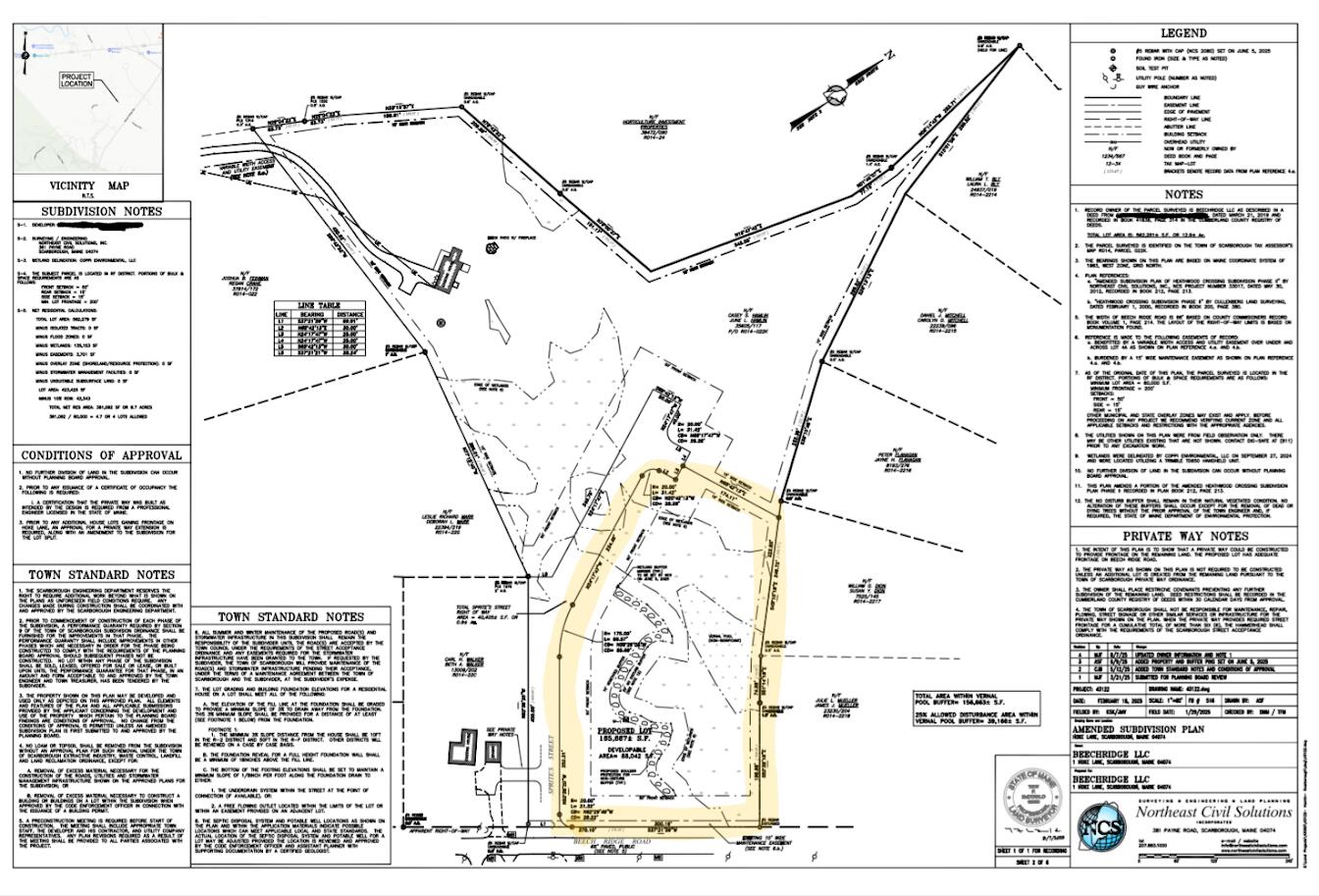 0 Beech Ridge Road, Scarborough, ME, 04074