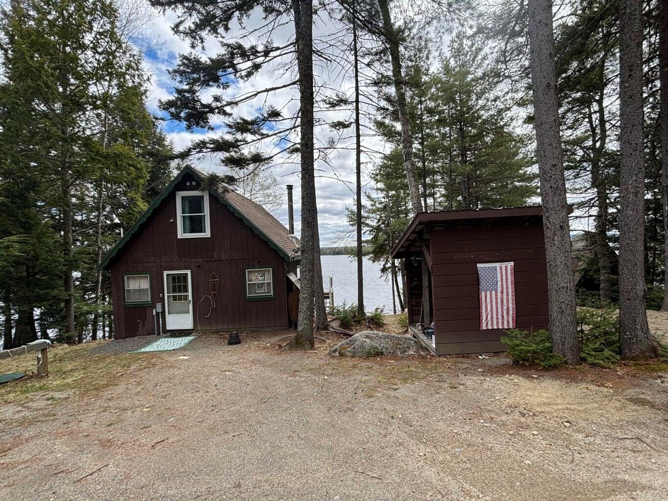 515 Rock Ridge Rd,Fire Road 17 Road, T1 R9 Wels, ME 04462 camp 1