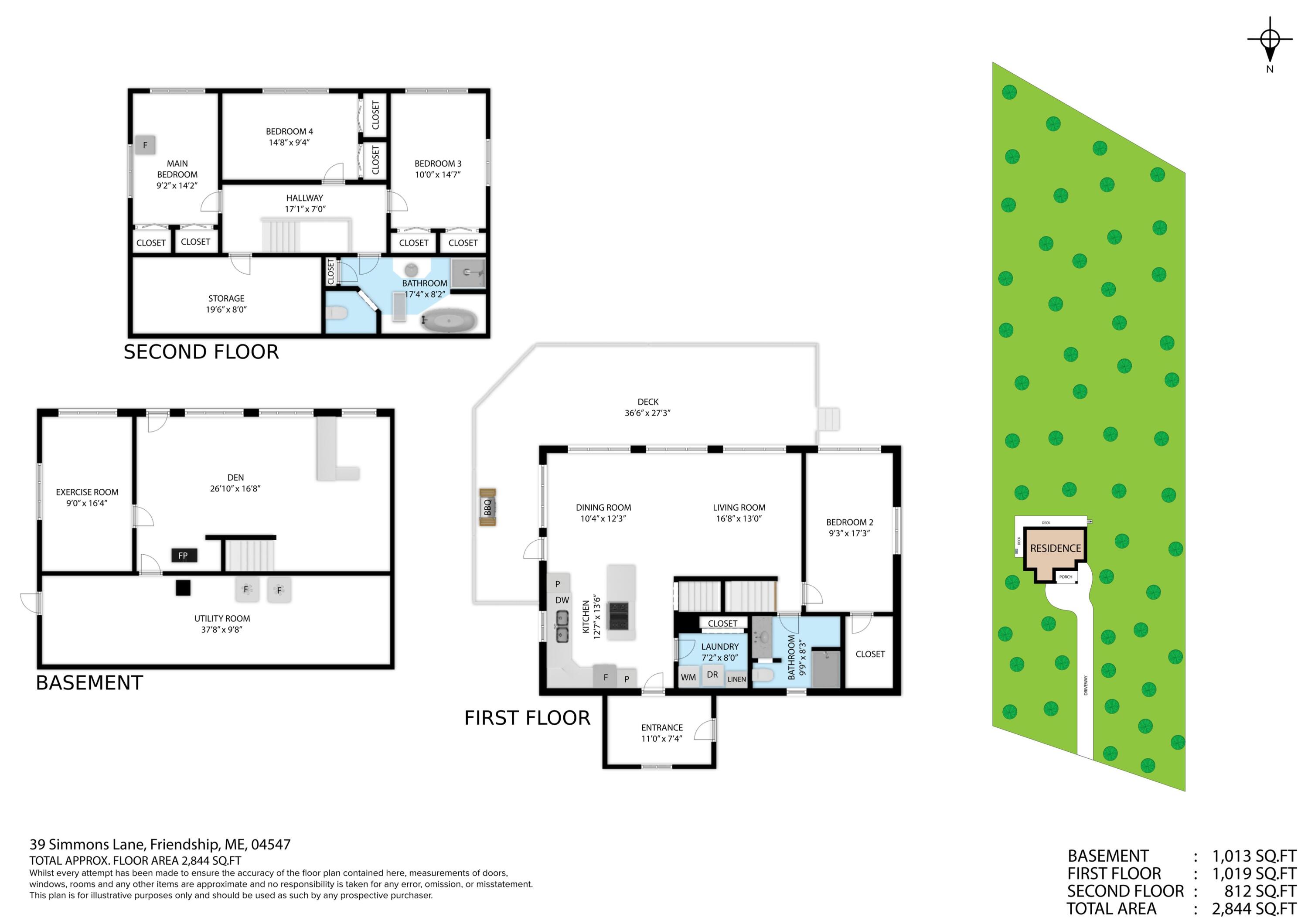 39 Simmons Lane, Friendship, ME, 04547