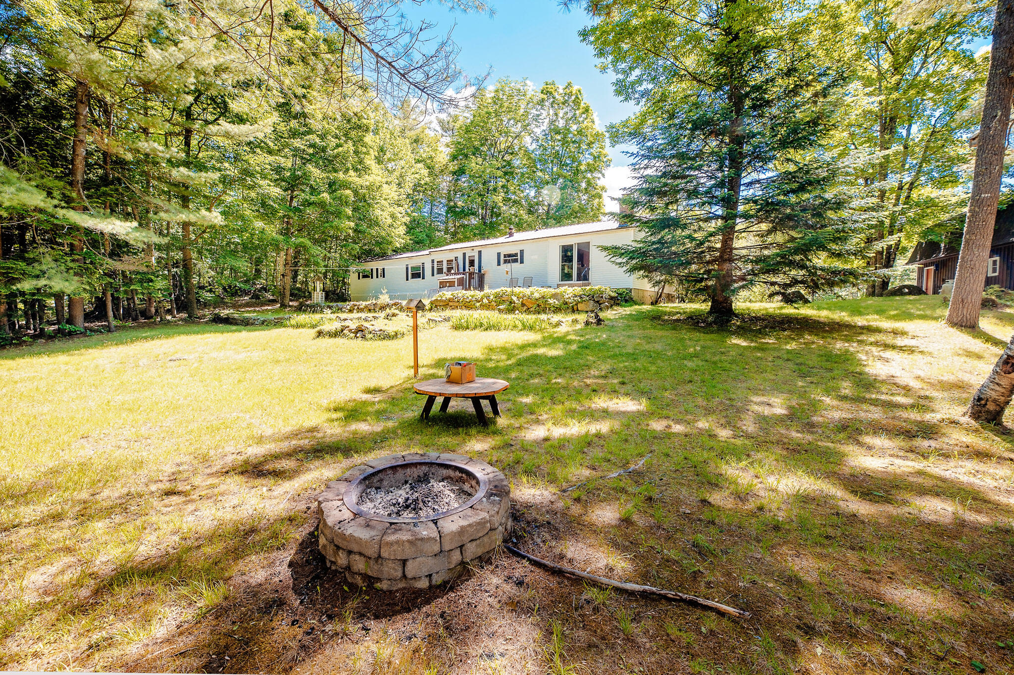 1574 Roxbury Road, Roxbury, ME 04275 Backyard Fire Pit - So Relaxing!