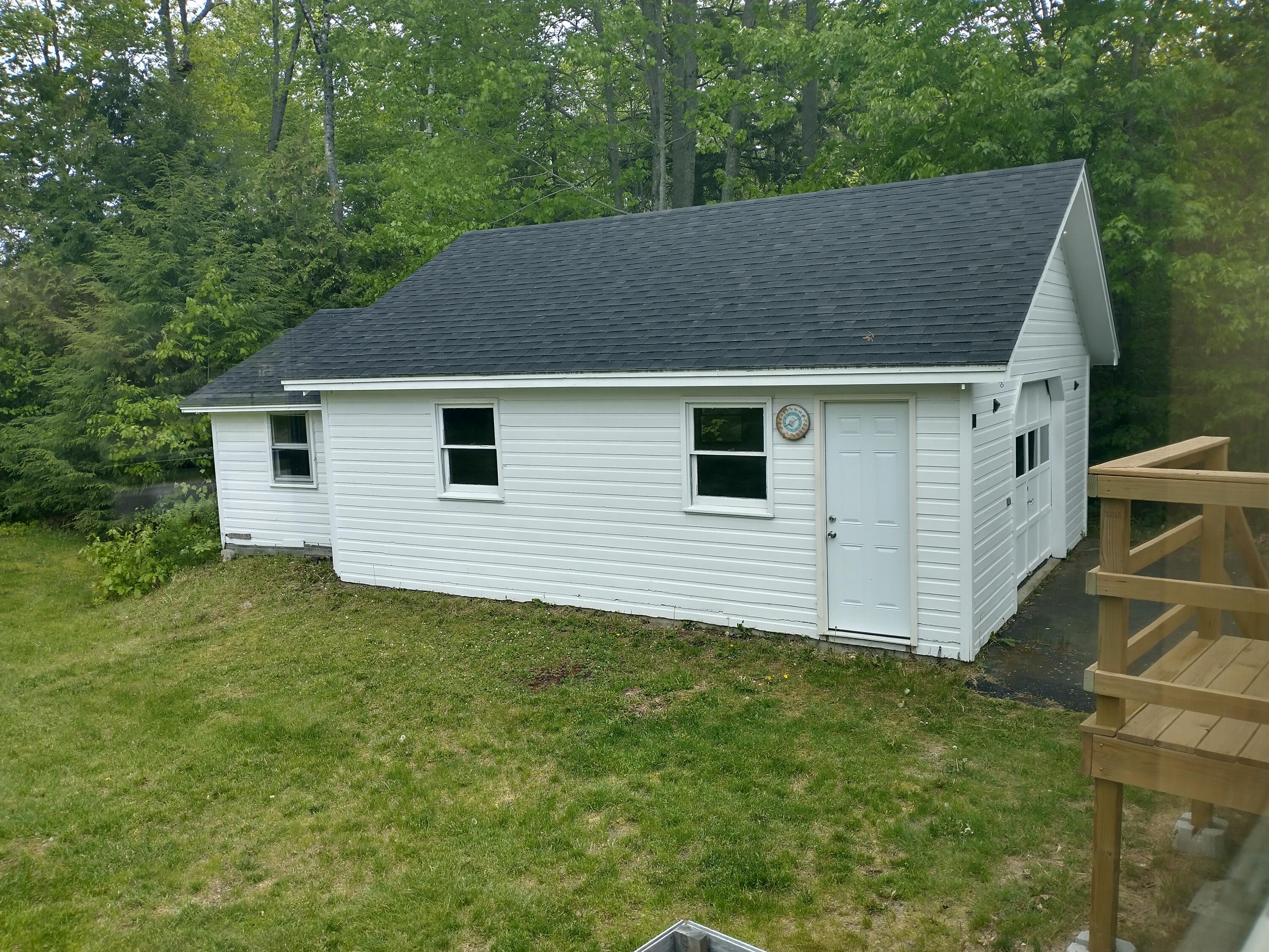 57 Carter Woods, Bradley, ME 04411 Detached Garage with workshop room in back