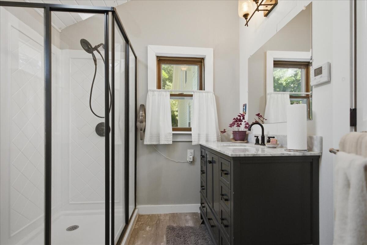 First floor full bath
