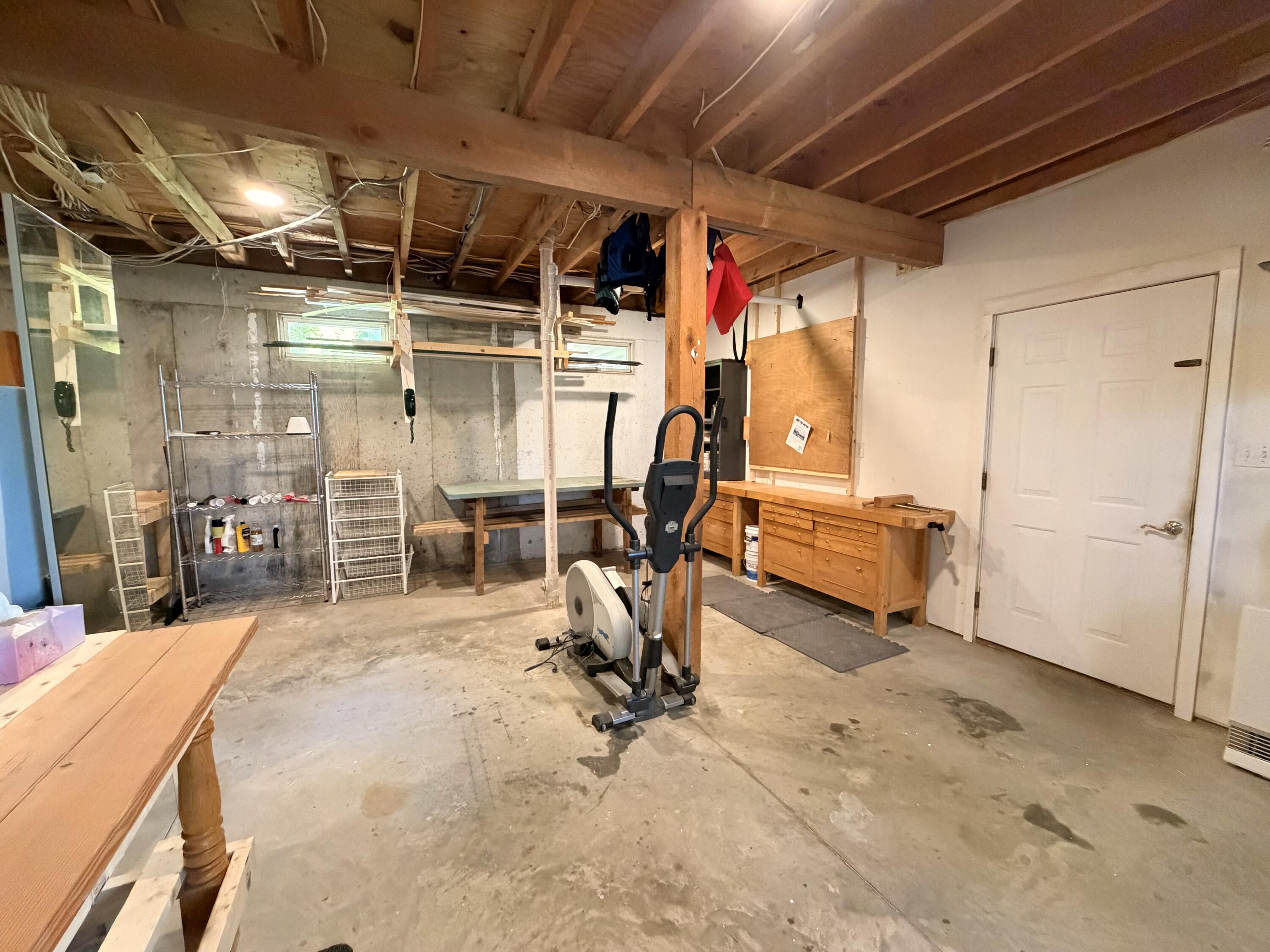 98 Bagaduce Lane, Sedgwick, ME 04676 Workshop lower level