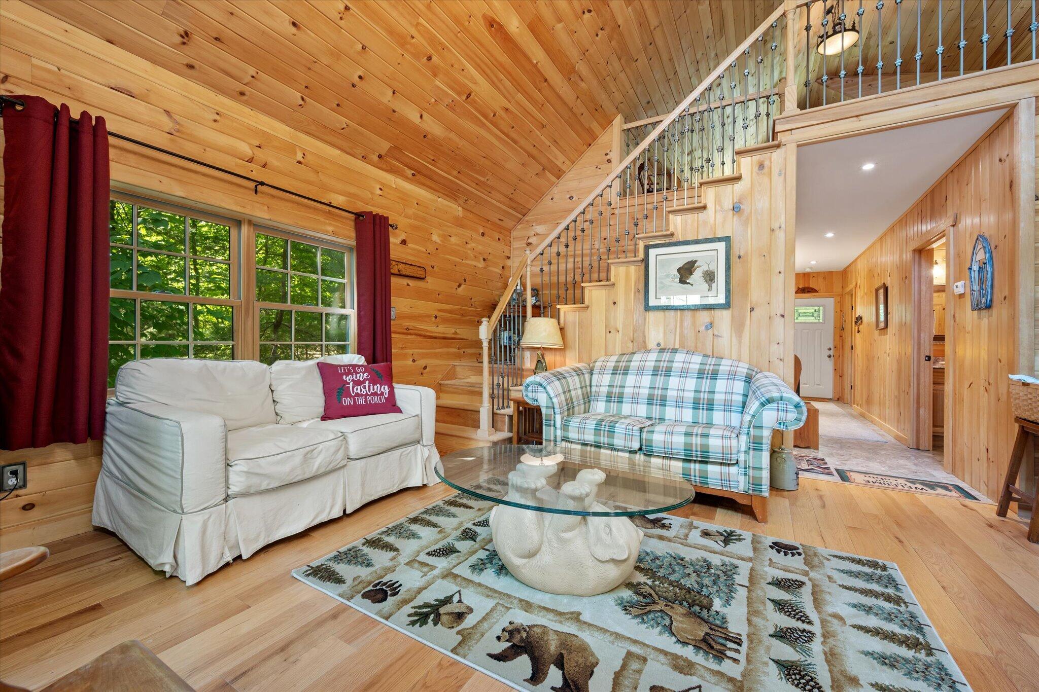 Stairway to the loft