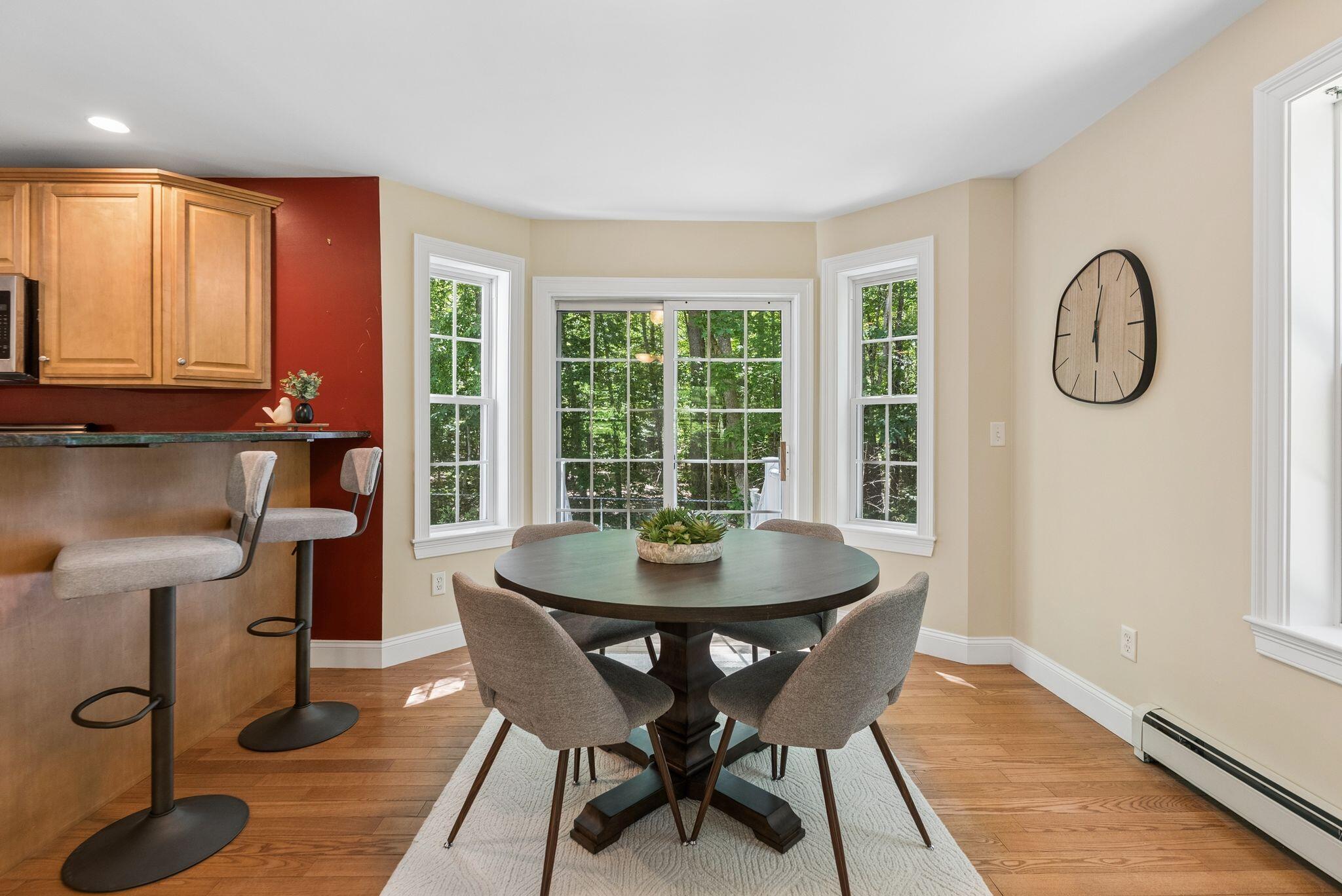 Eat-in kitchen area