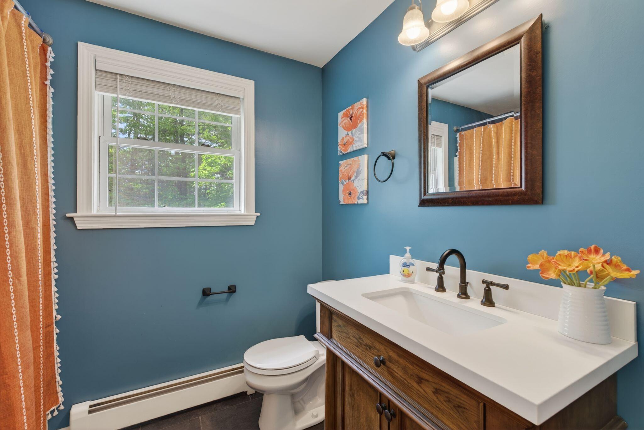 Full bathroom on second floor