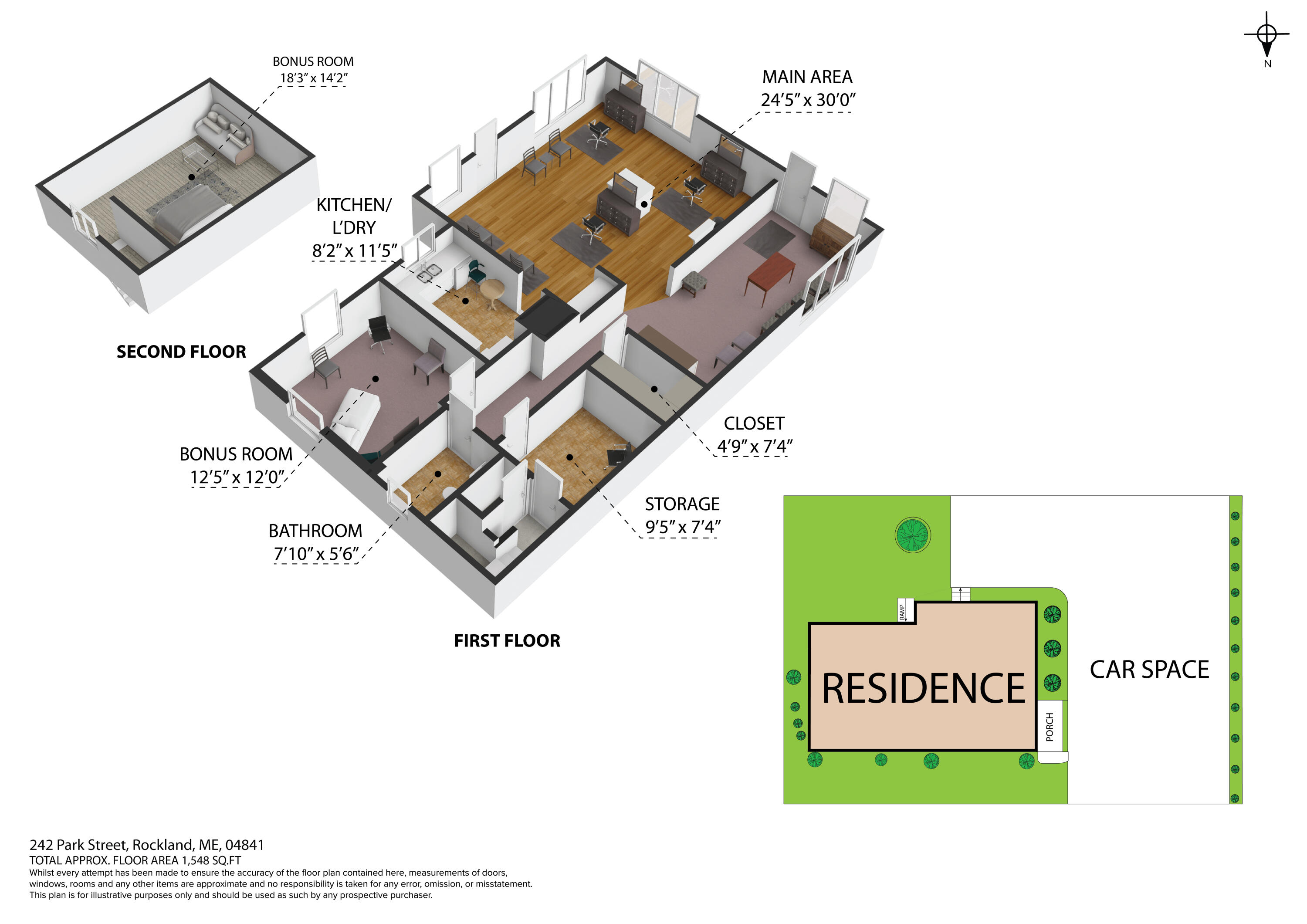 242 Park Street, Rockland, ME, 04841