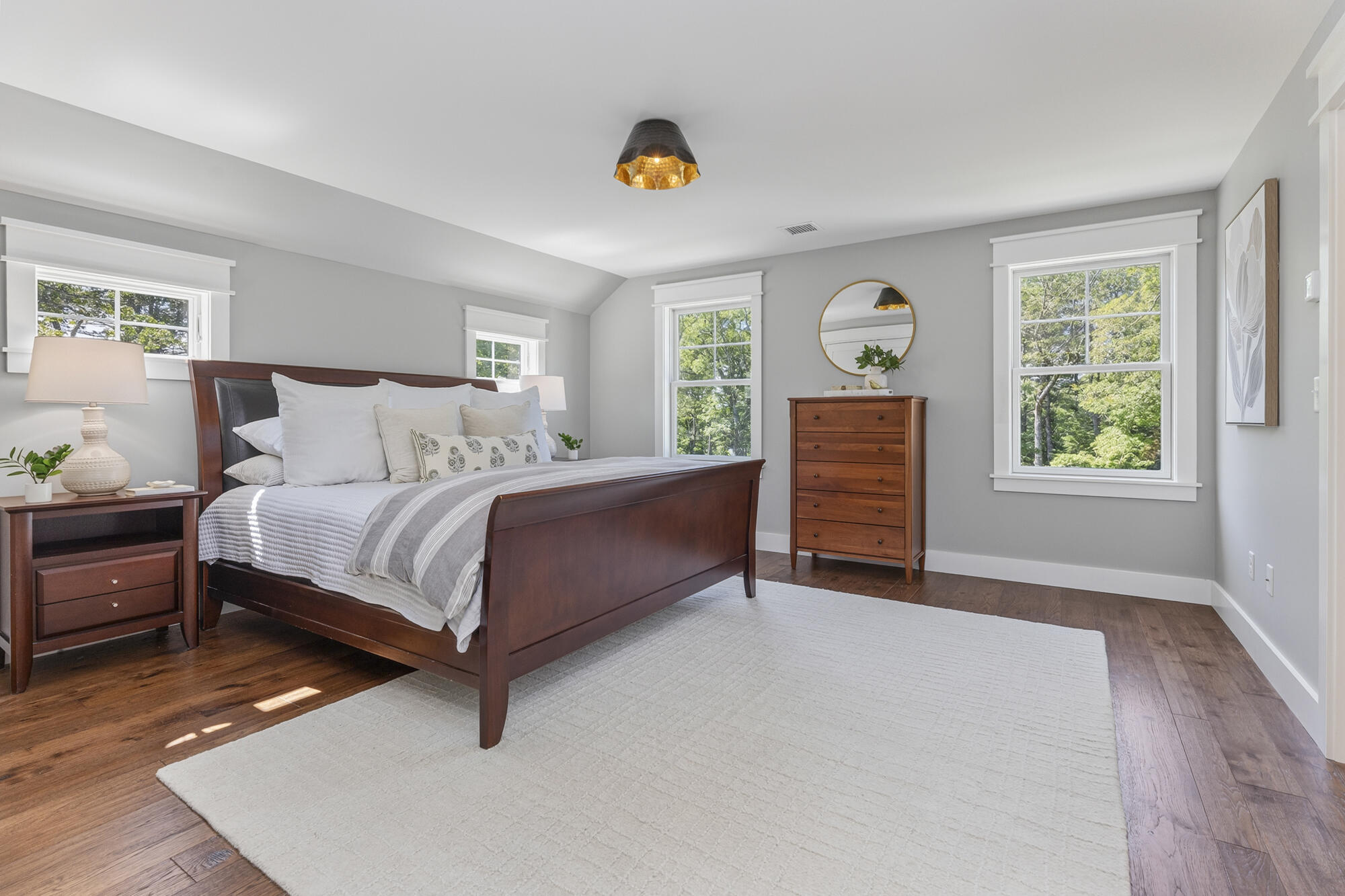 To the primary bedroom suite