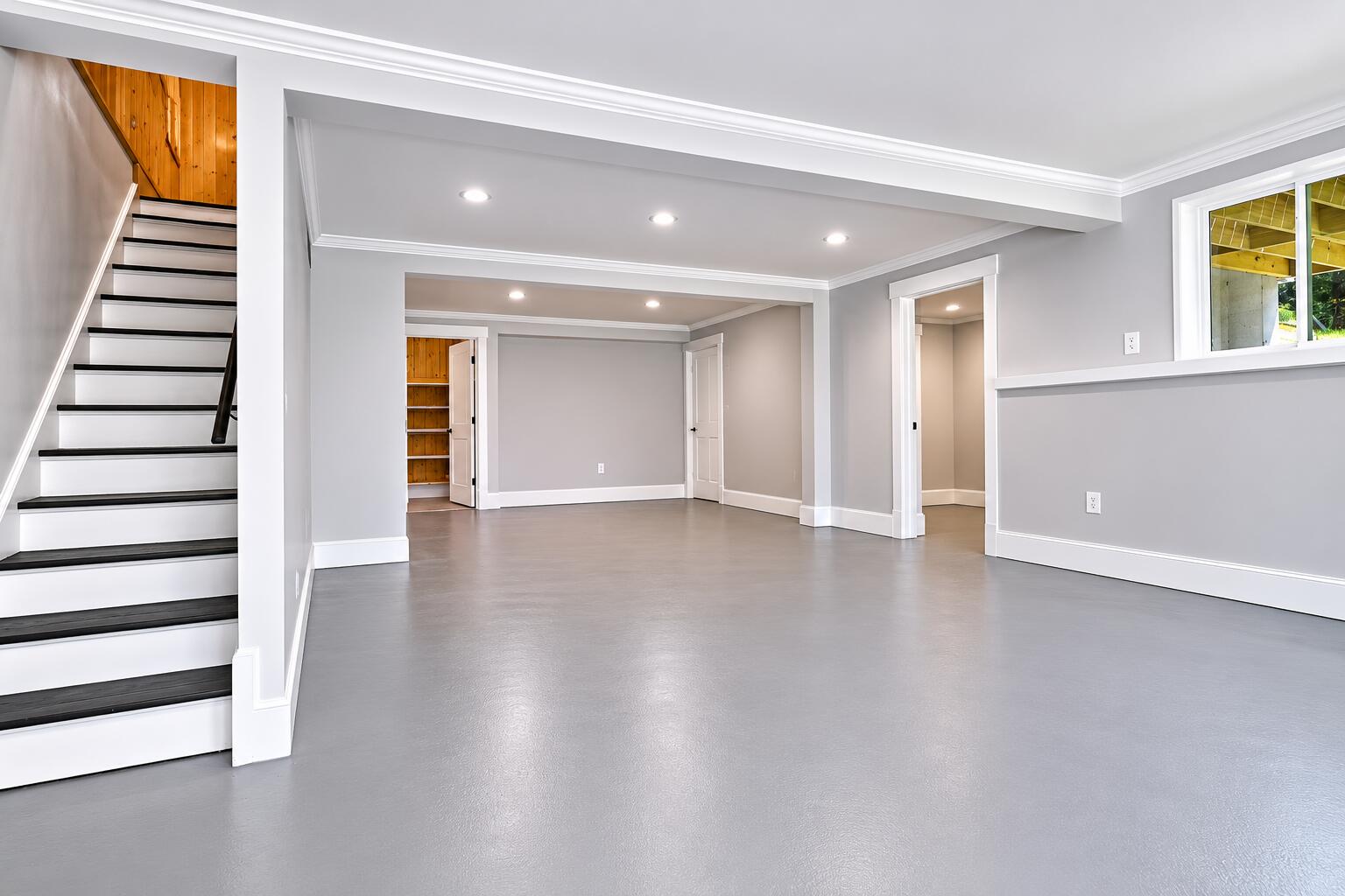Downstairs (items virtually removed)