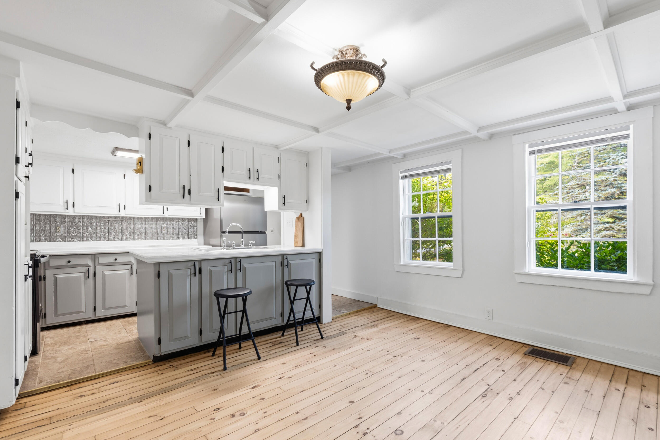 293 Bridge Street, Newfield, ME 04095 Kitchen, Dining Area