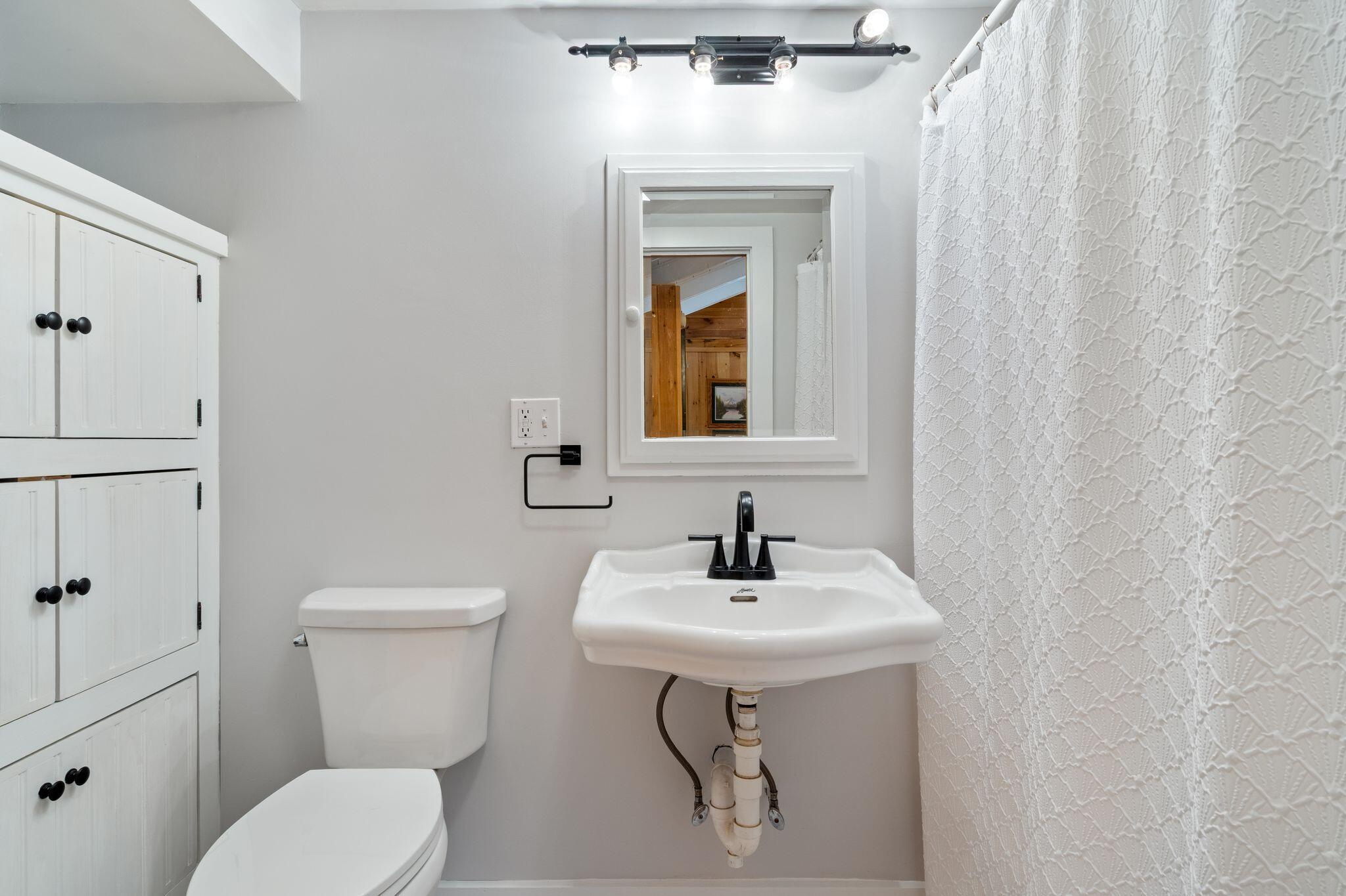 Recently updated bathroom