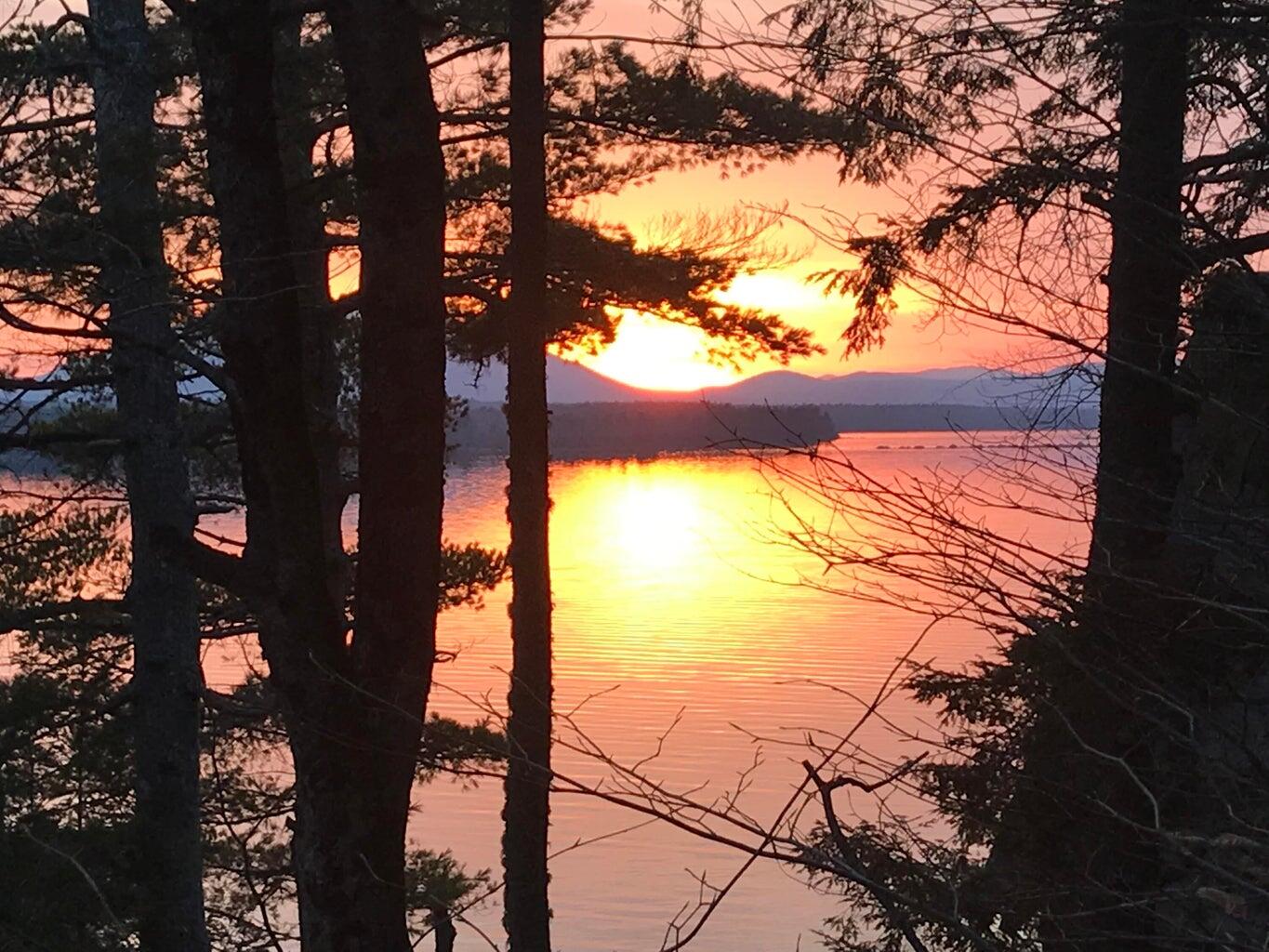 515 Rock Ridge Rd,Fire Road 17 Road, T1 R9 Wels, ME 04462 sunset 2