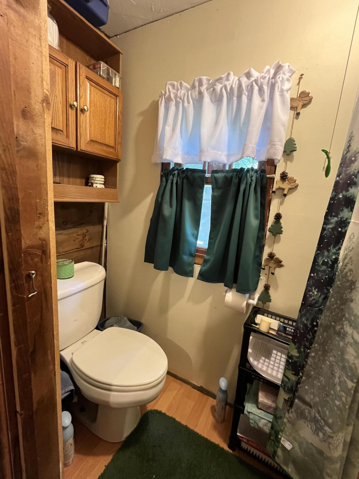bath with toilet